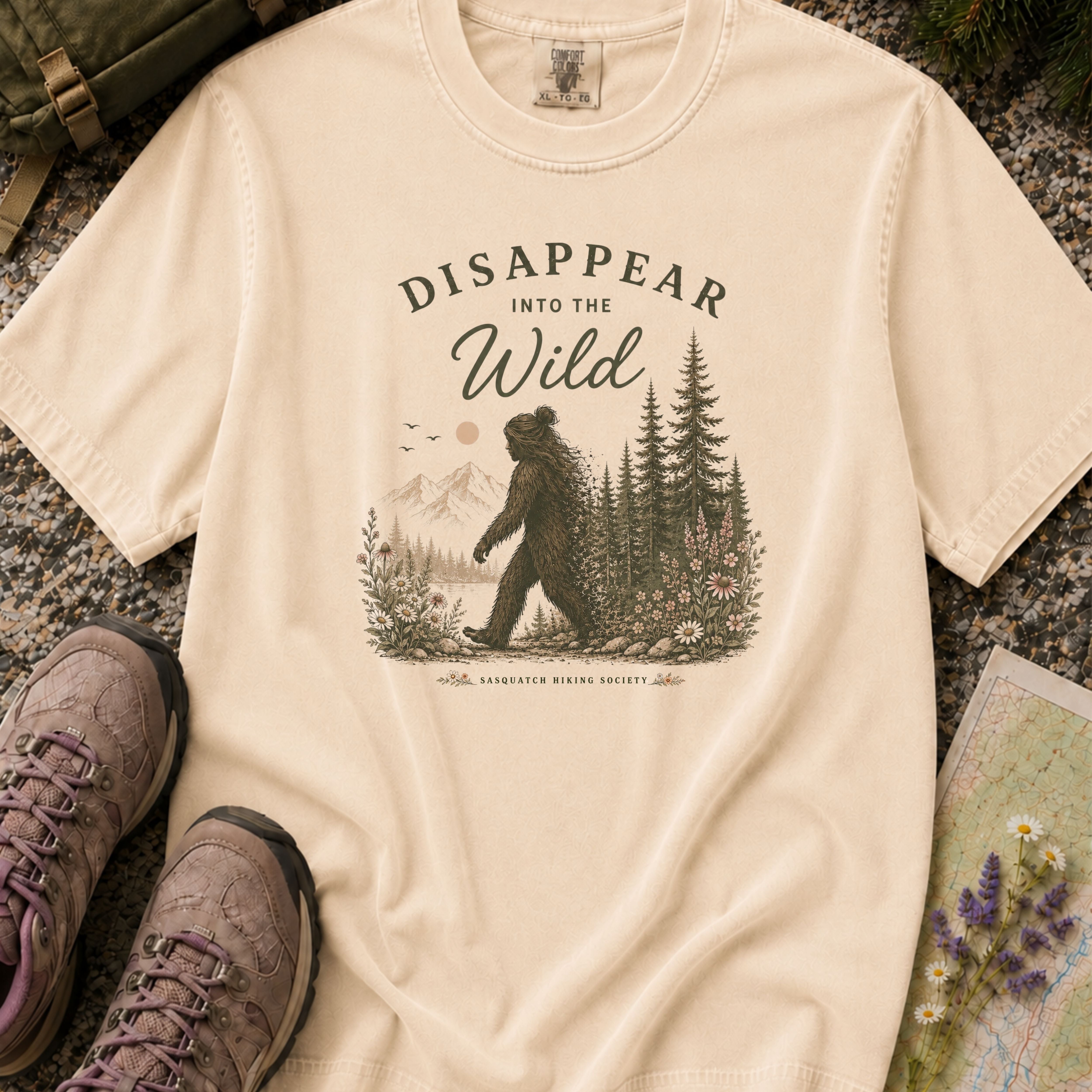 Disappear into the Wild Tee