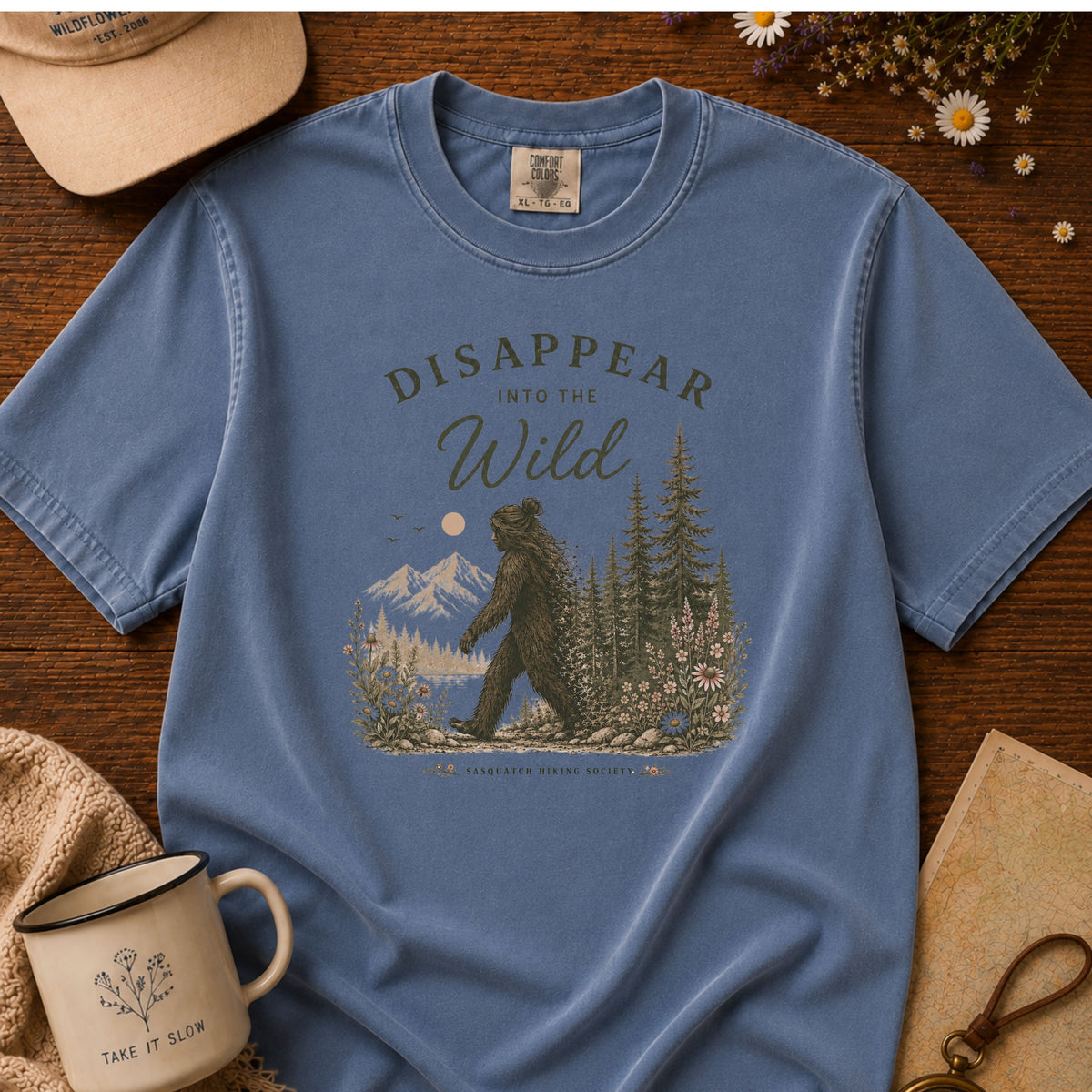 Disappear into the Wild Tee