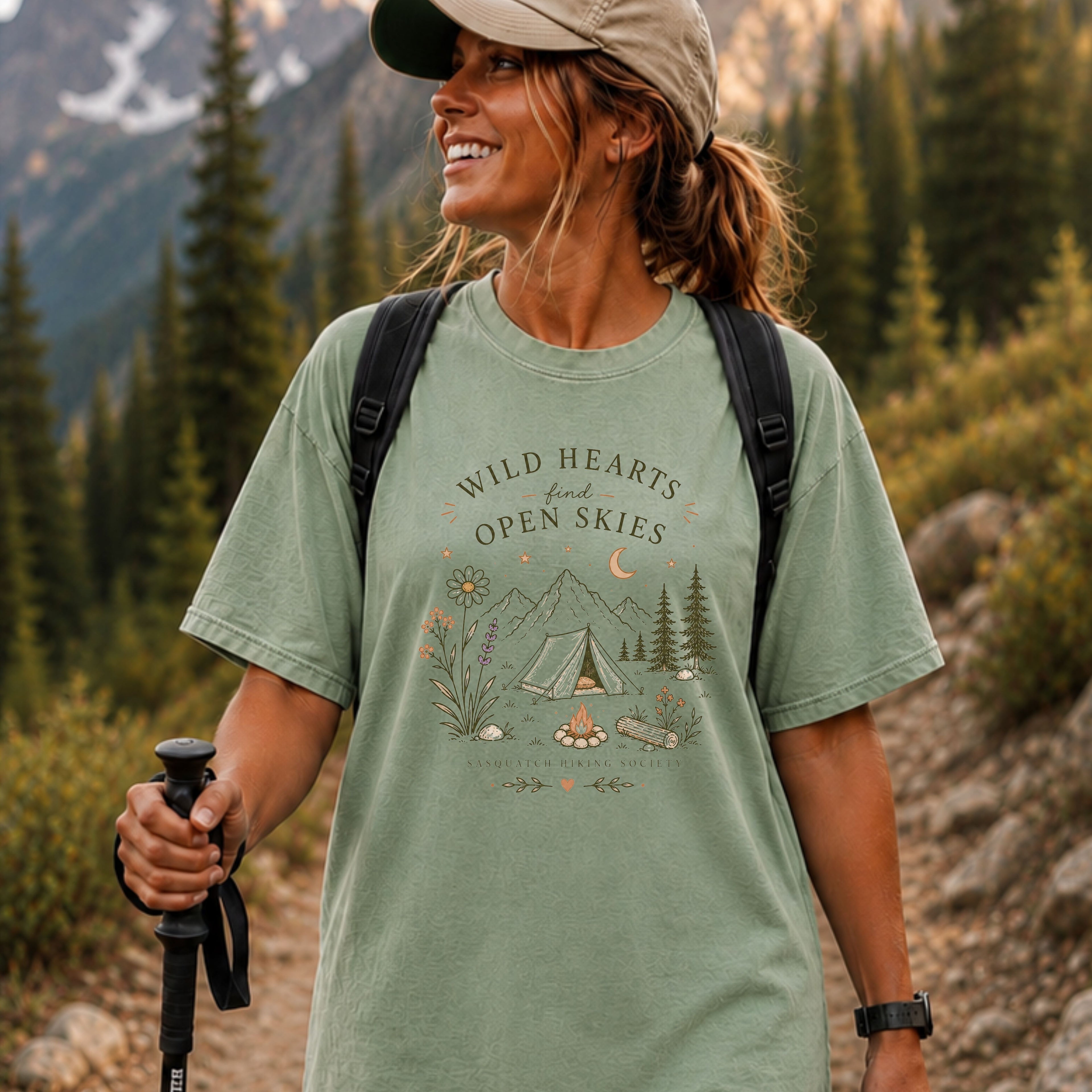Wild Hearts find Open Skies Tee