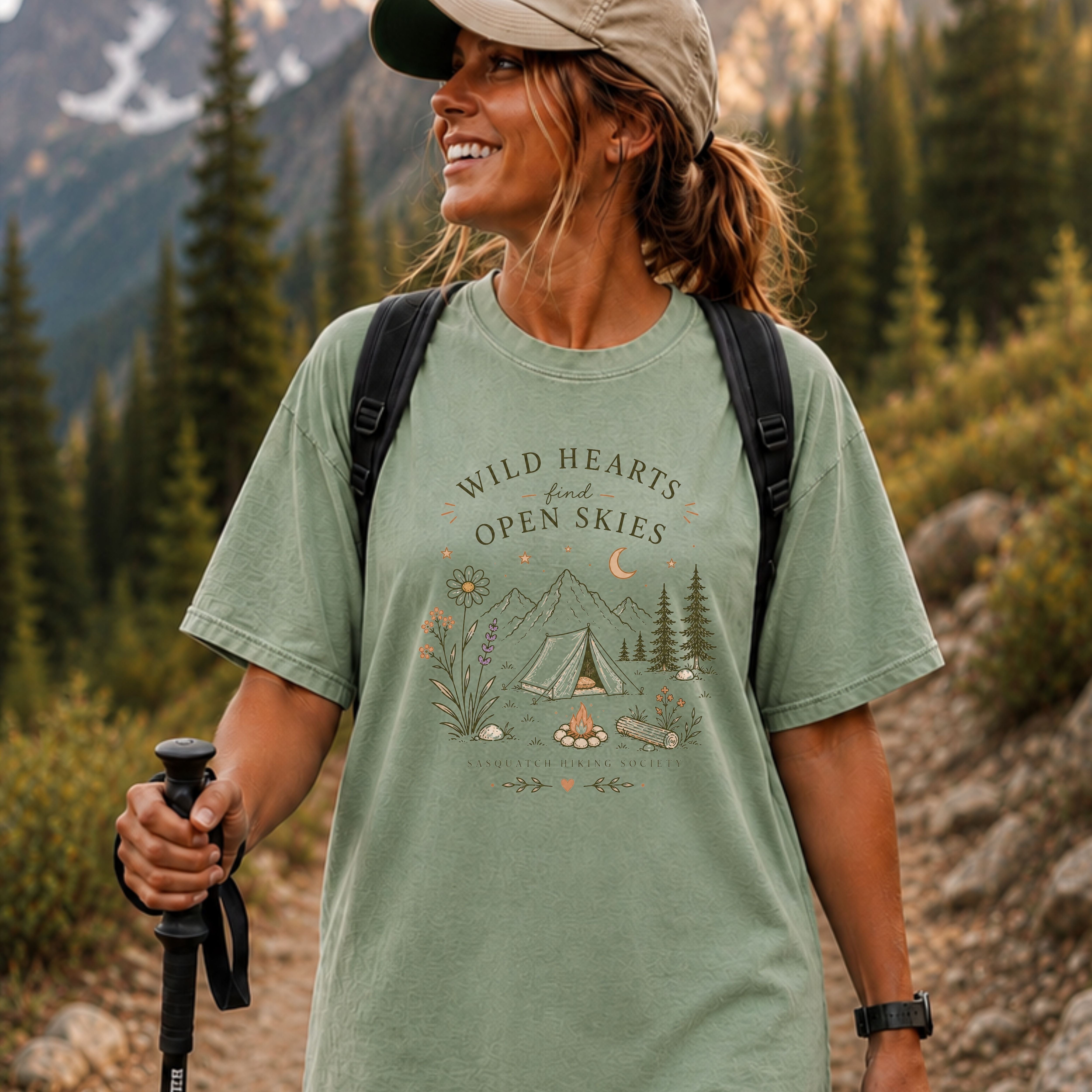 Wild Hearts find Open Skies Tee