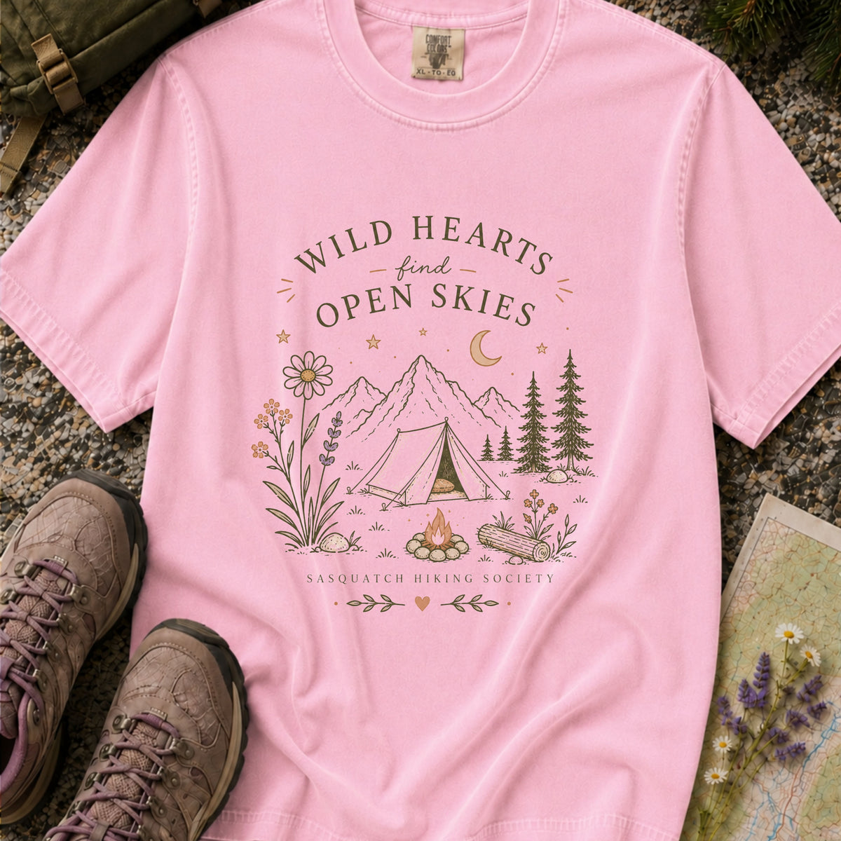 Wild Hearts find Open Skies Tee