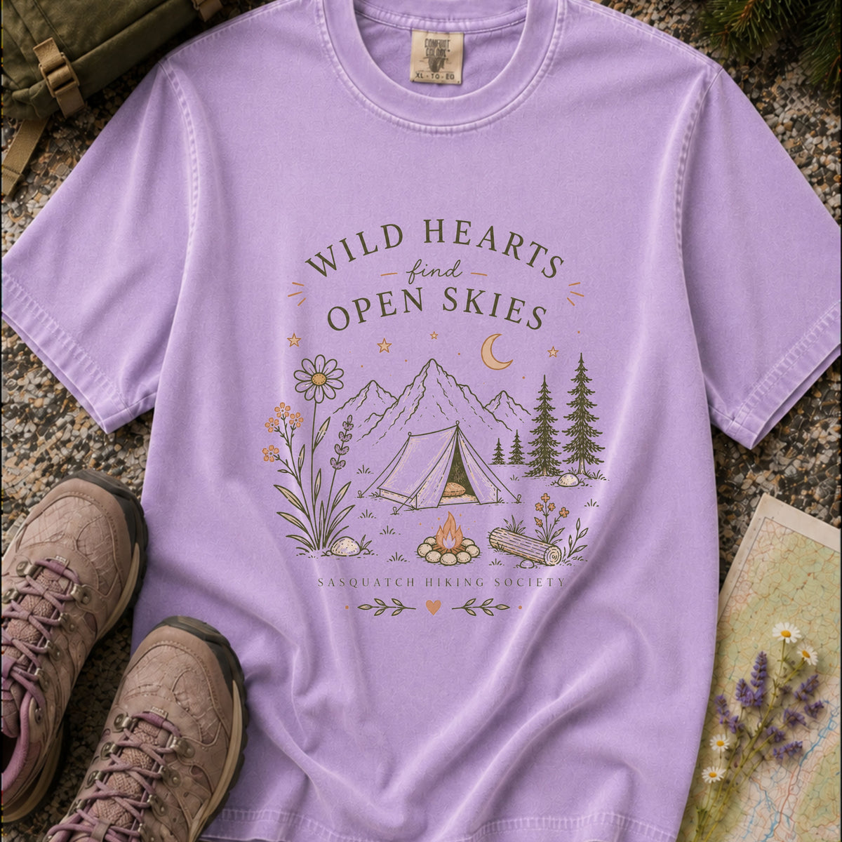 Wild Hearts find Open Skies Tee