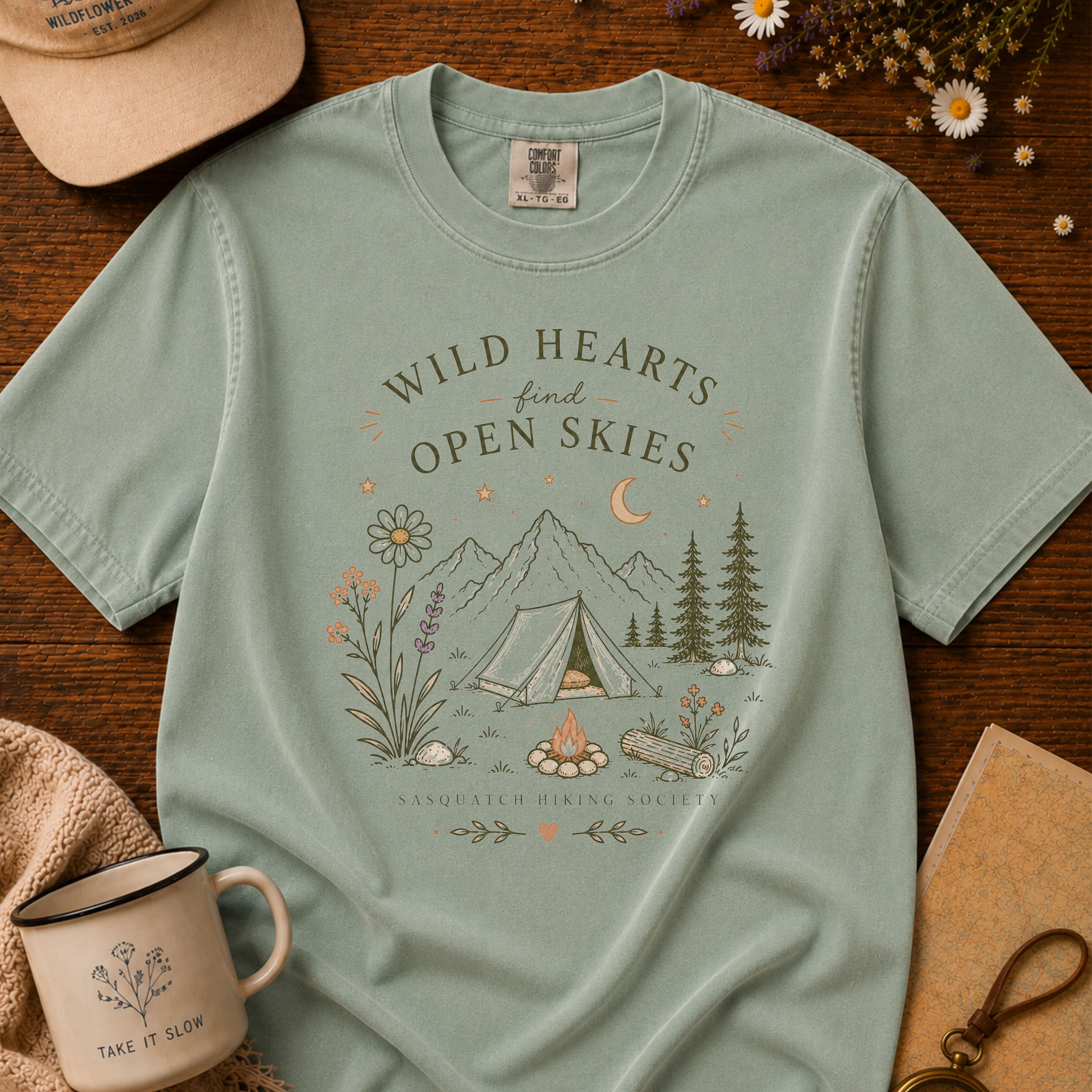Wild Hearts find Open Skies Tee