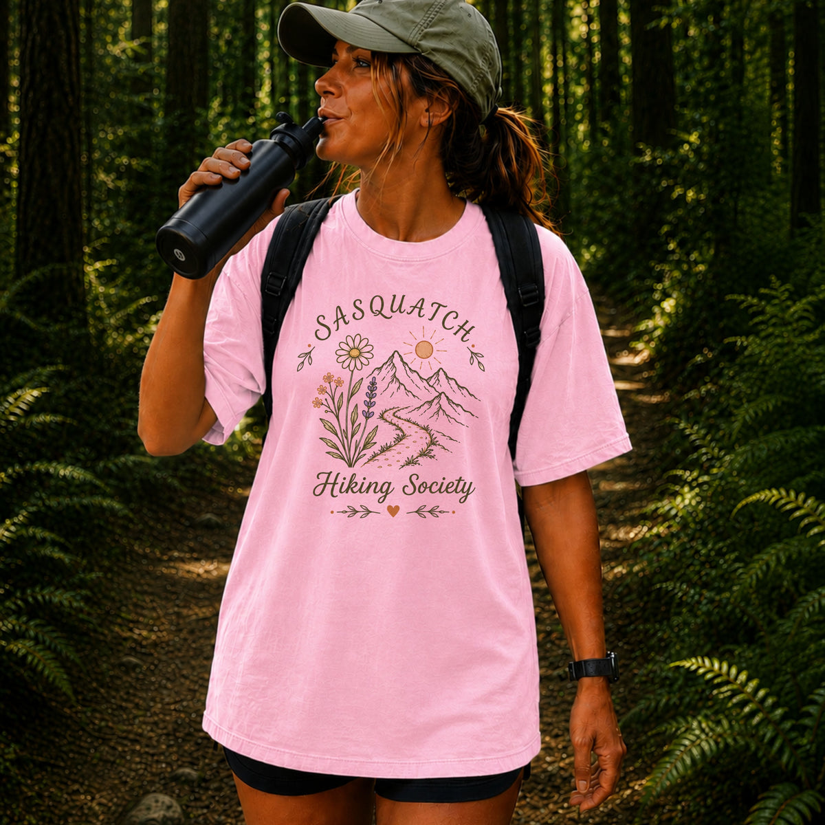 Sasquatch Flowers Tee