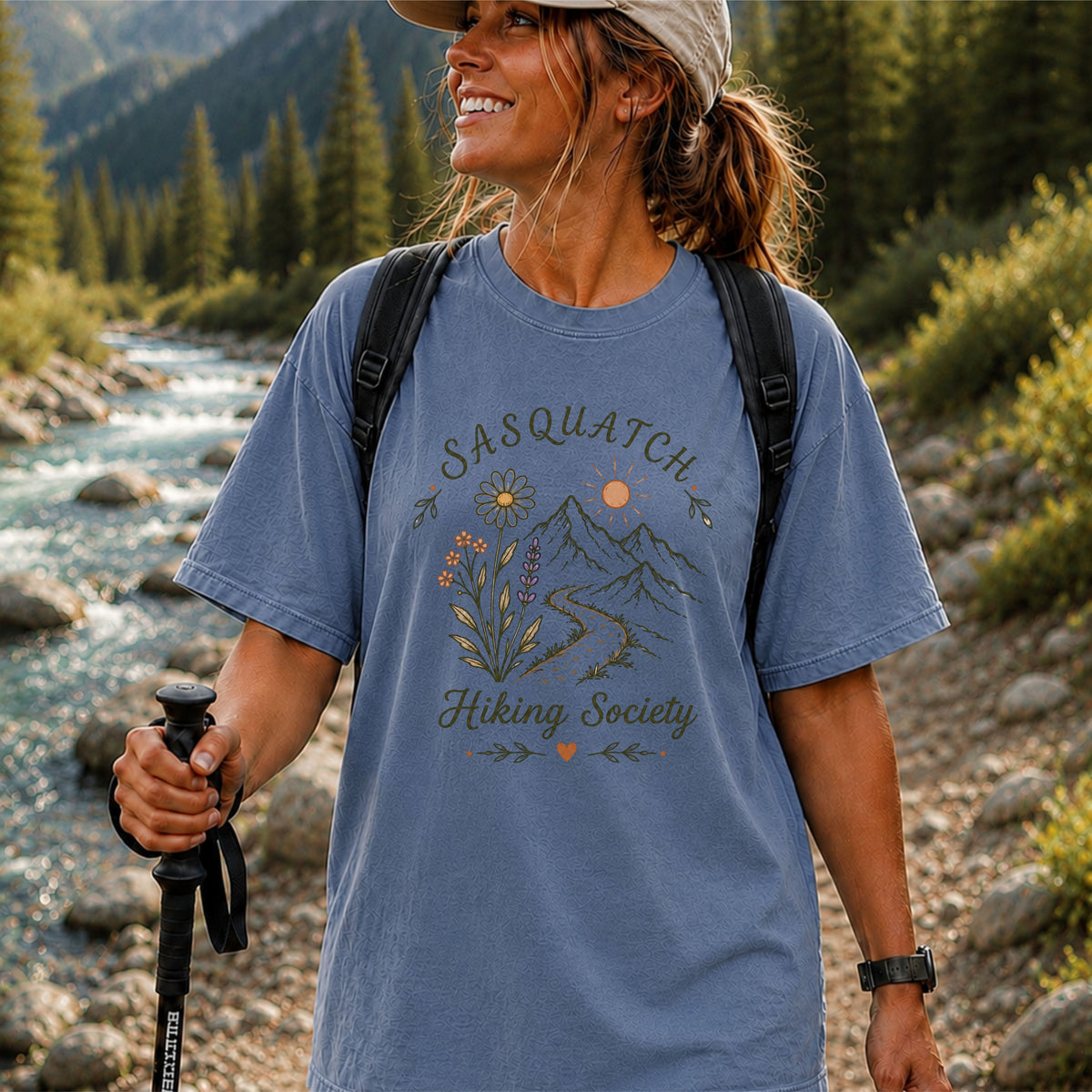 Sasquatch Flowers Tee