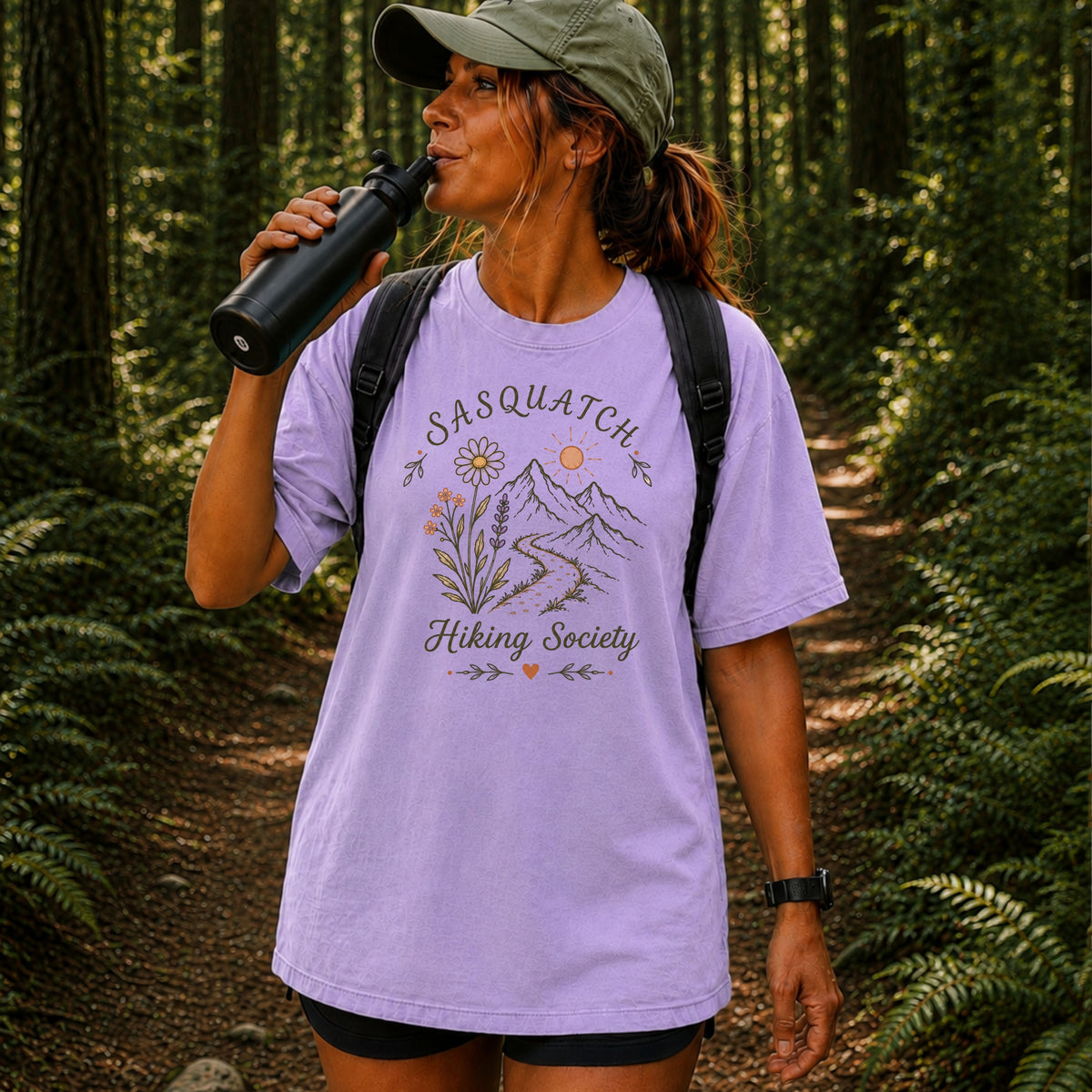 Sasquatch Flowers Tee
