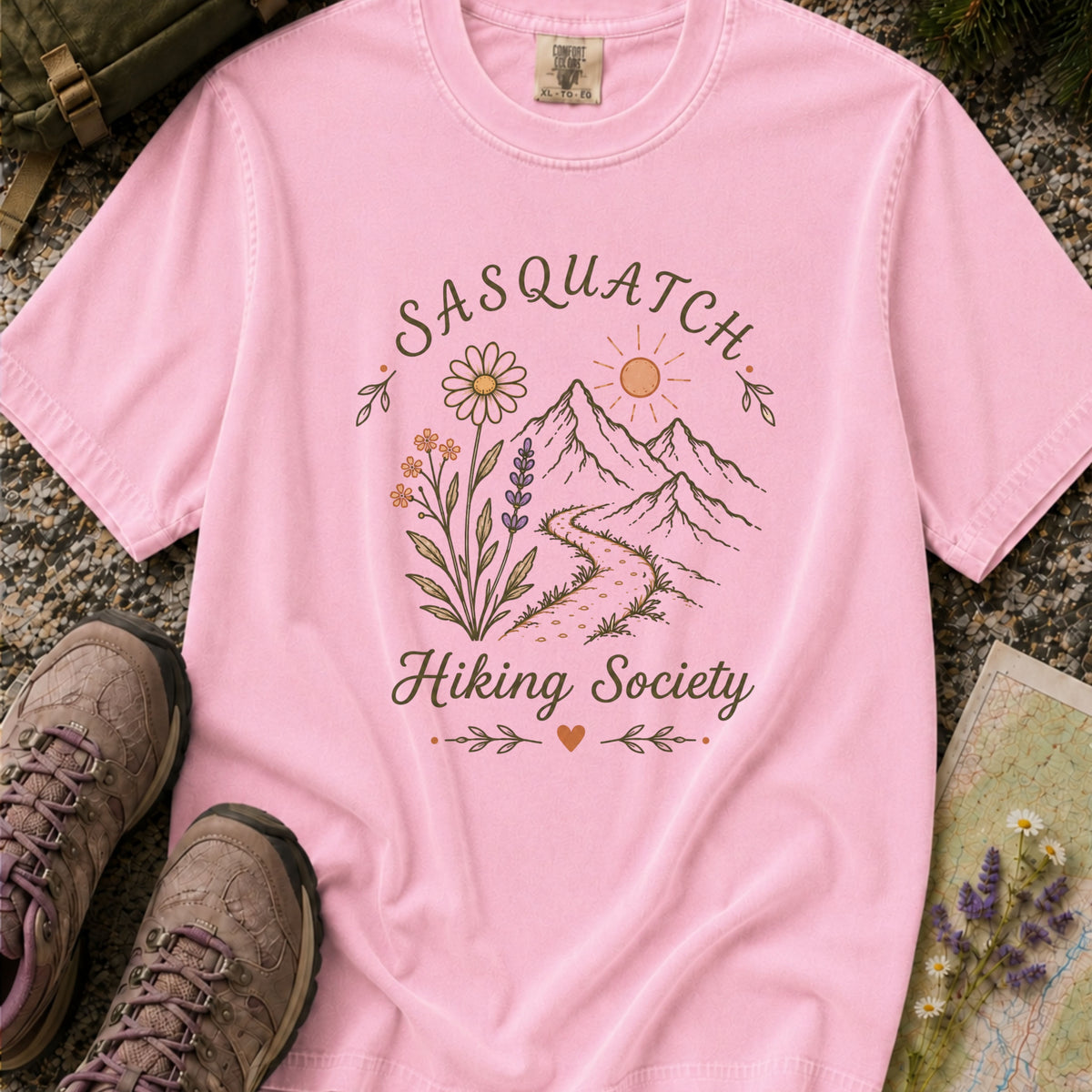 Sasquatch Flowers Tee
