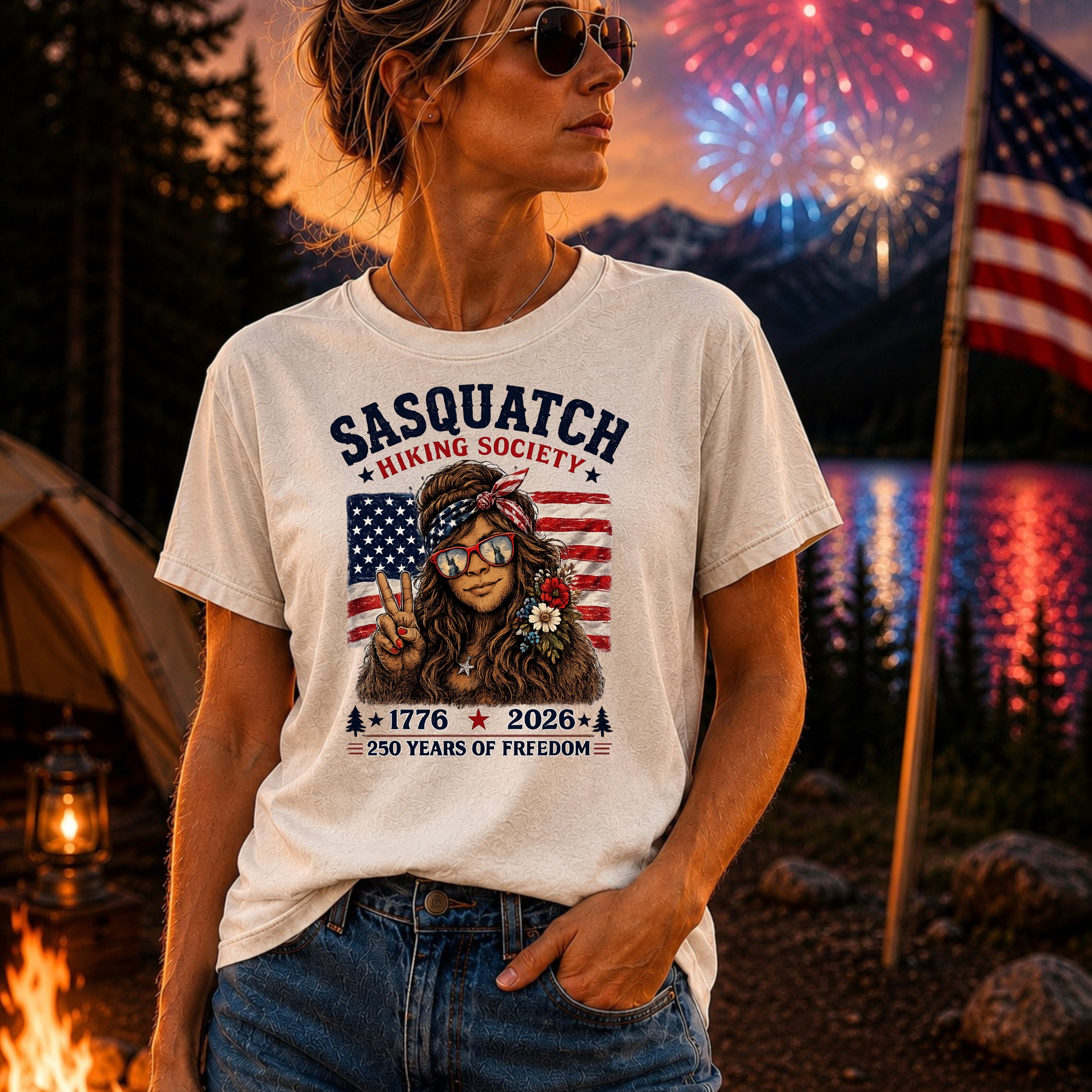 Patriotic Sasquatch Tee | June 19 - 21st