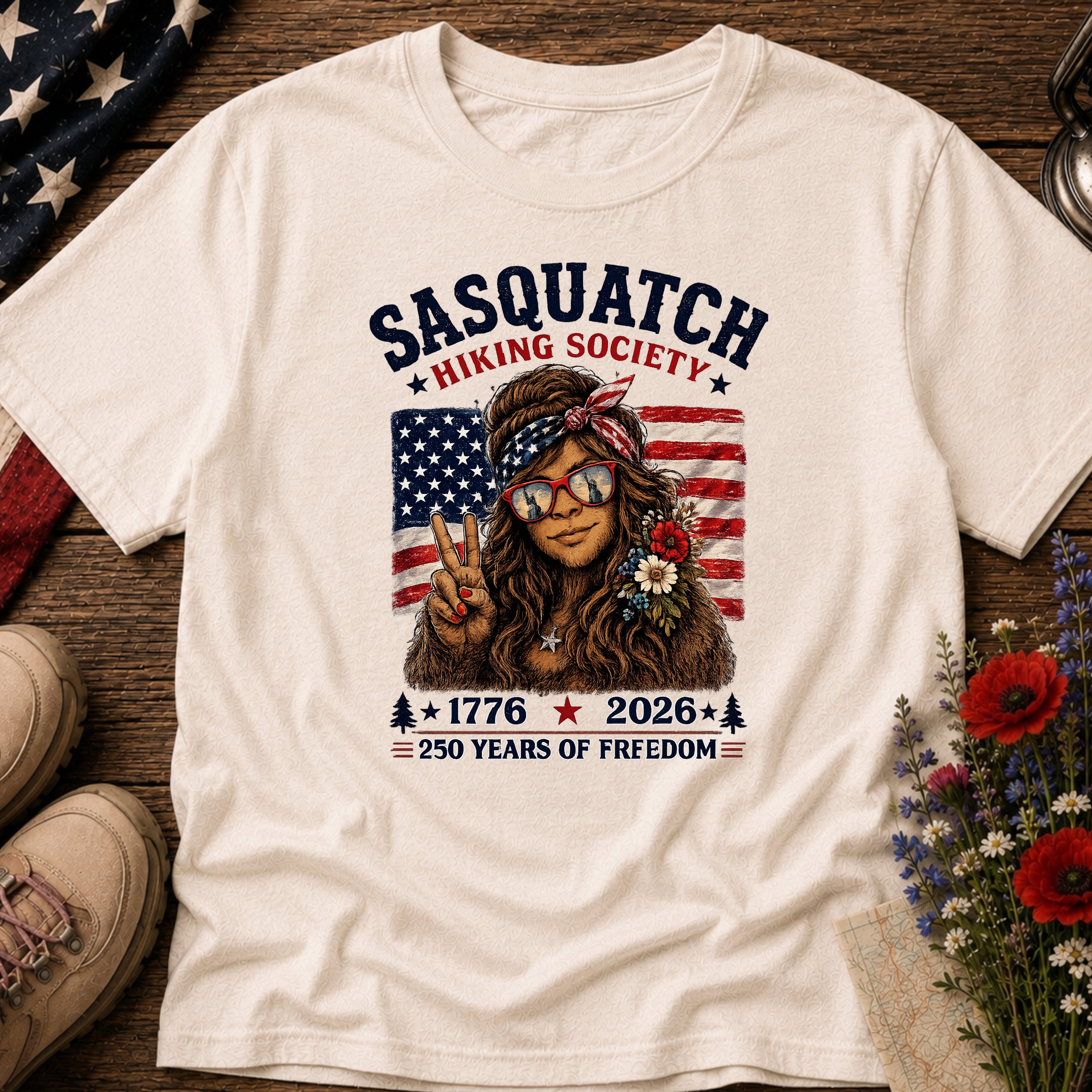 Patriotic Sasquatch Tee | June 19 - 21st