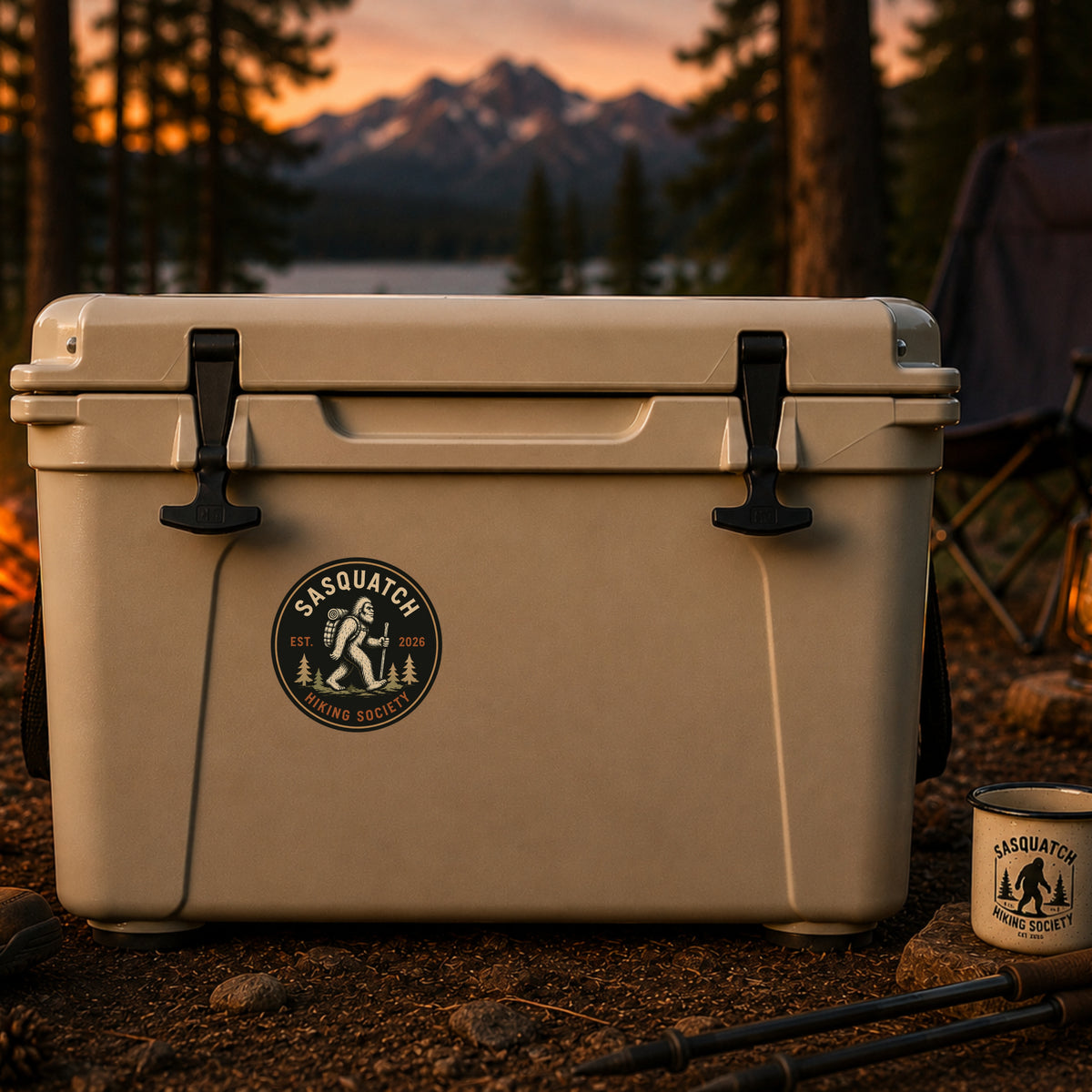 Sasquatch Trailblazer Vinyl Decal