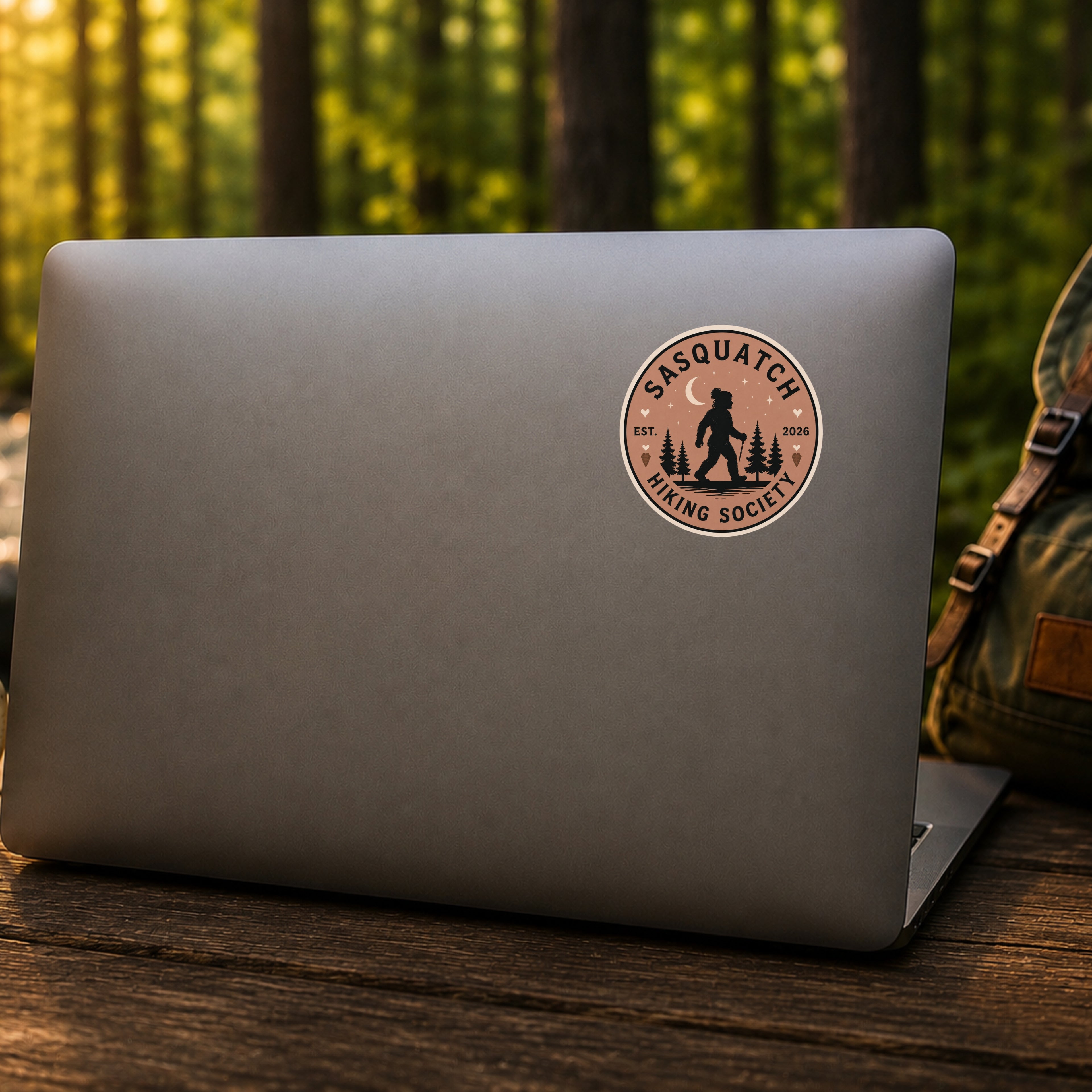 Moonlit Trail Vinyl Decal