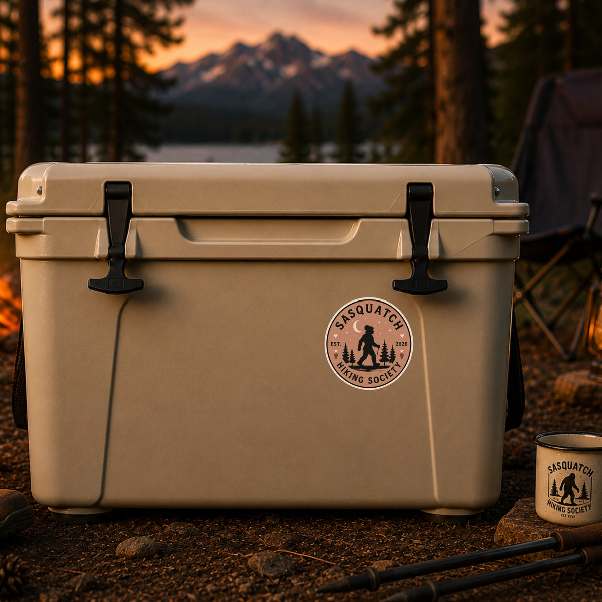 Moonlit Trail Vinyl Decal