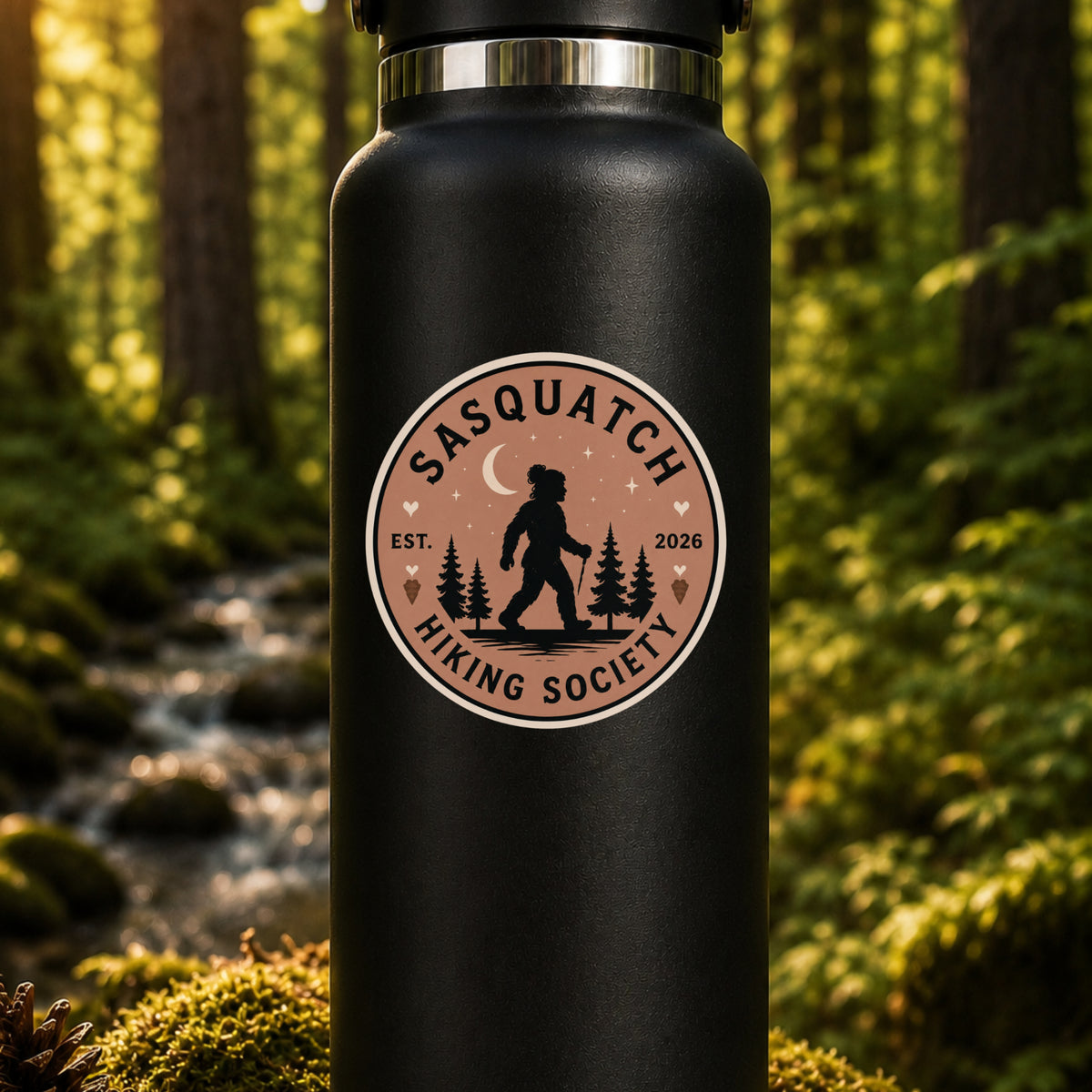 Moonlit Trail Vinyl Decal