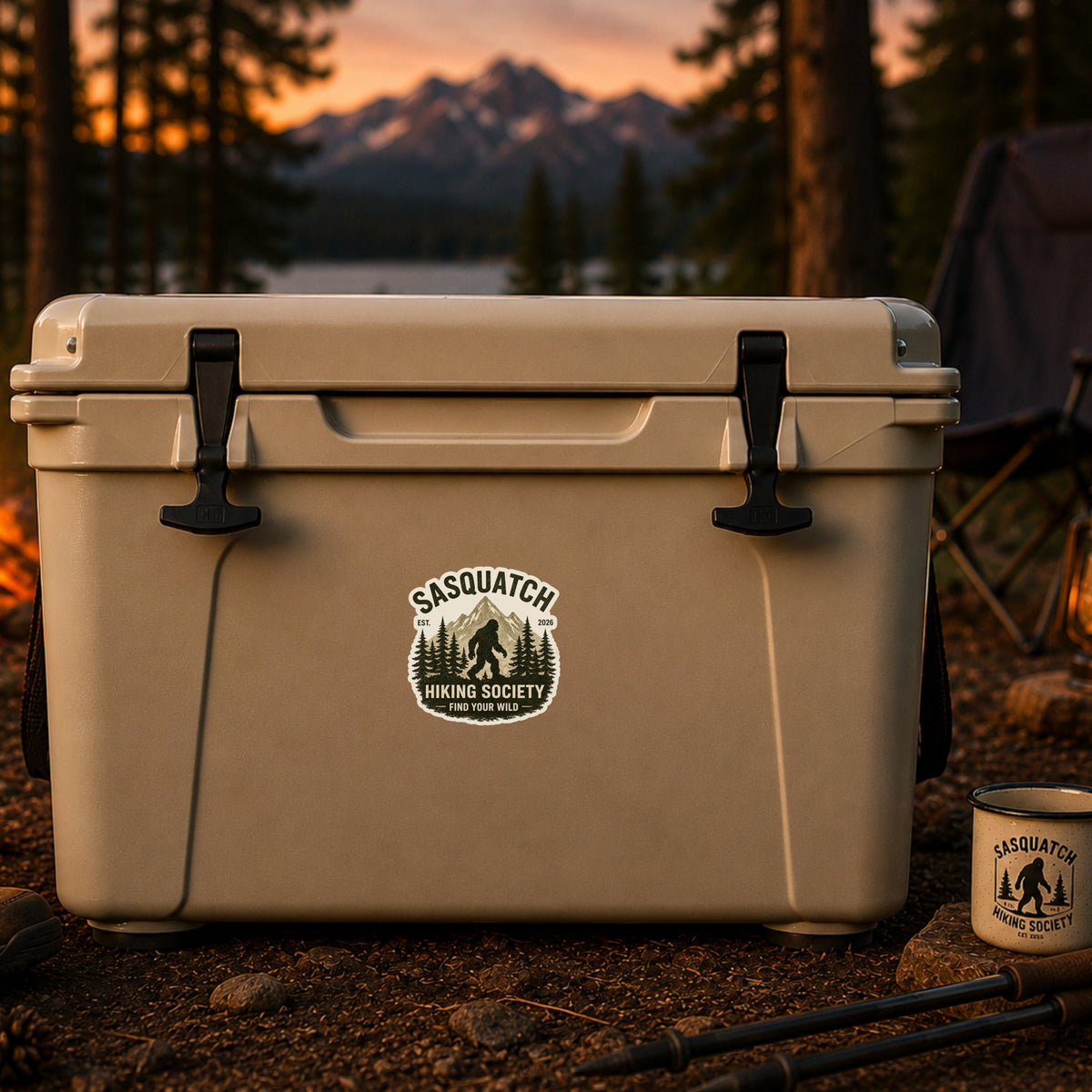 Find Your Wild Pines Vinyl Decal