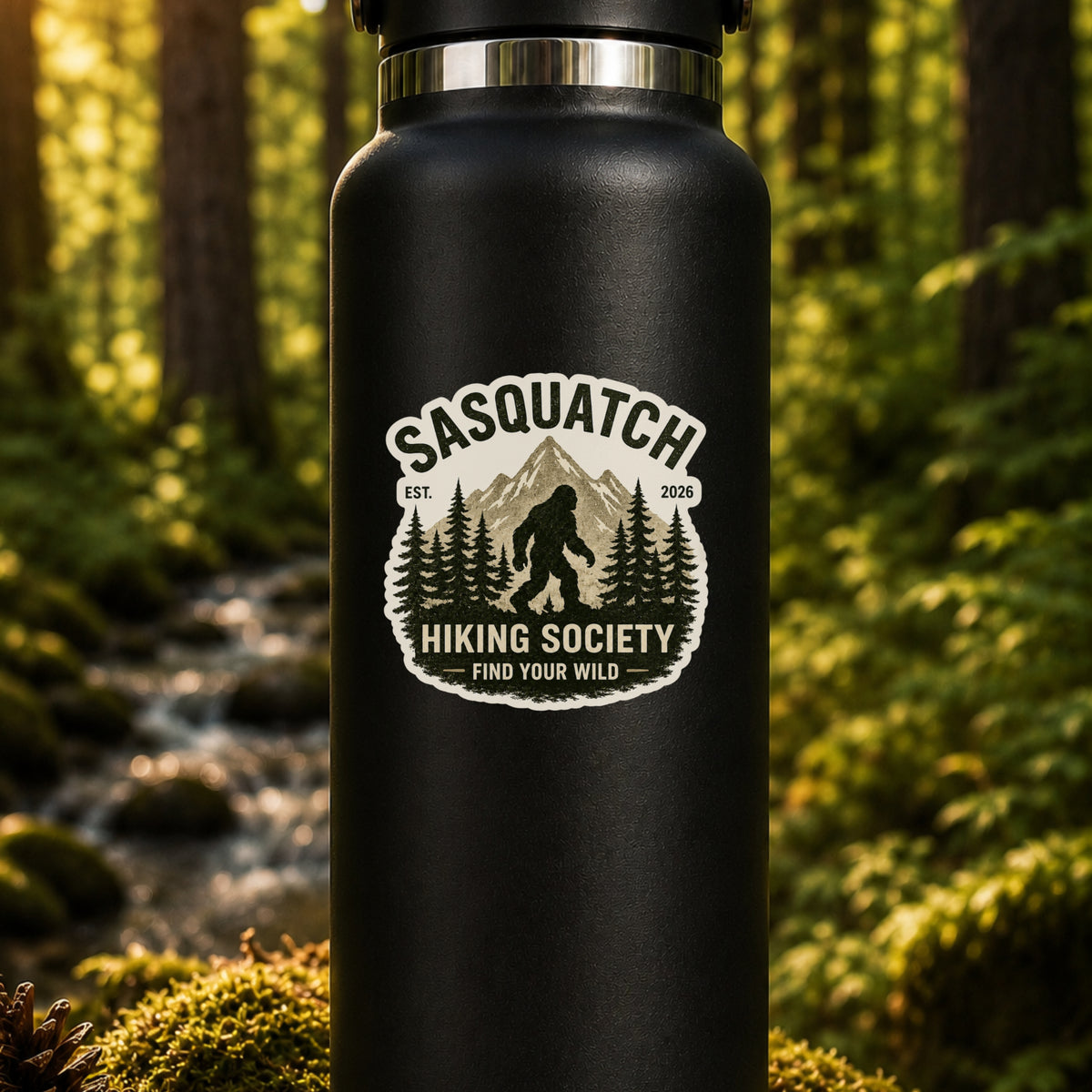 Find Your Wild Pines Vinyl Decal