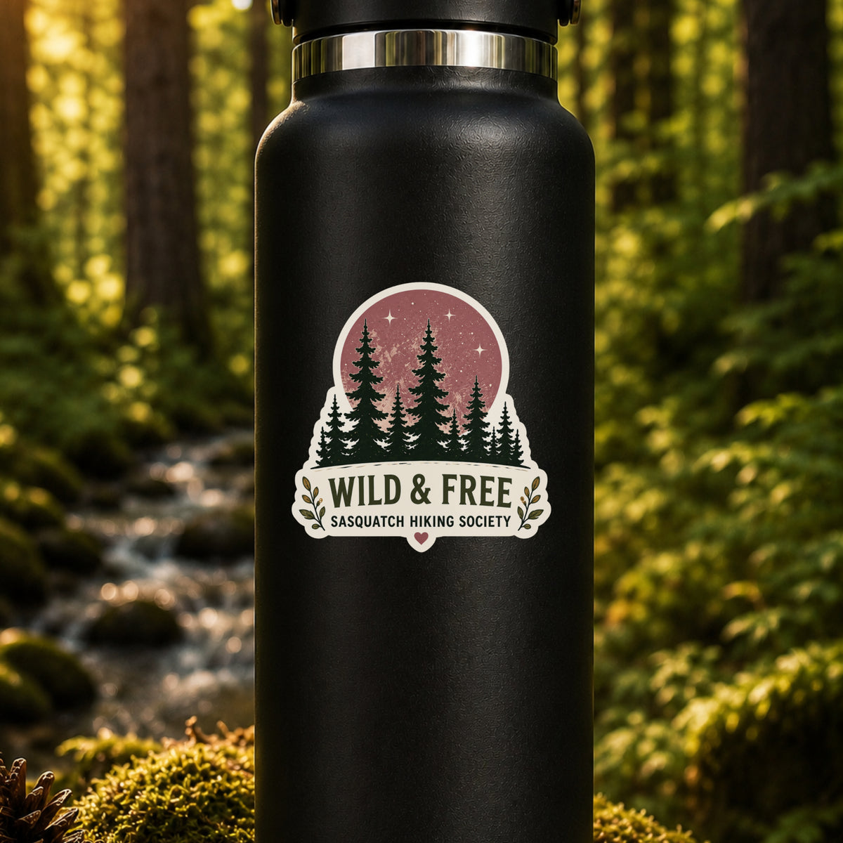 Wild & Free Vinyl Decal