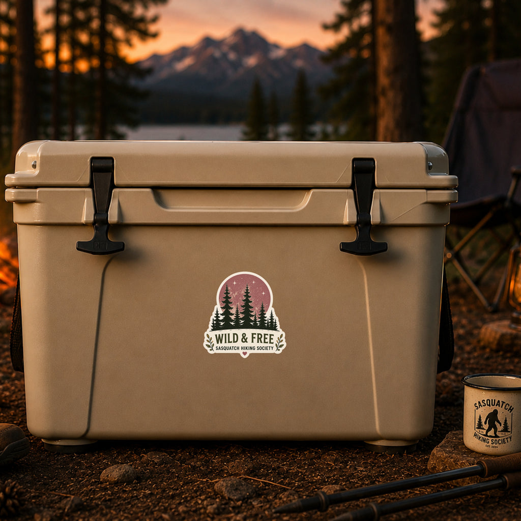 Wild & Free Vinyl Decal
