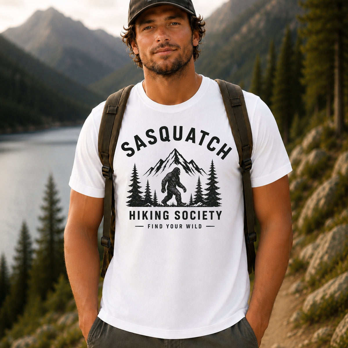 Find Your Wild Logo Lightweight Tee