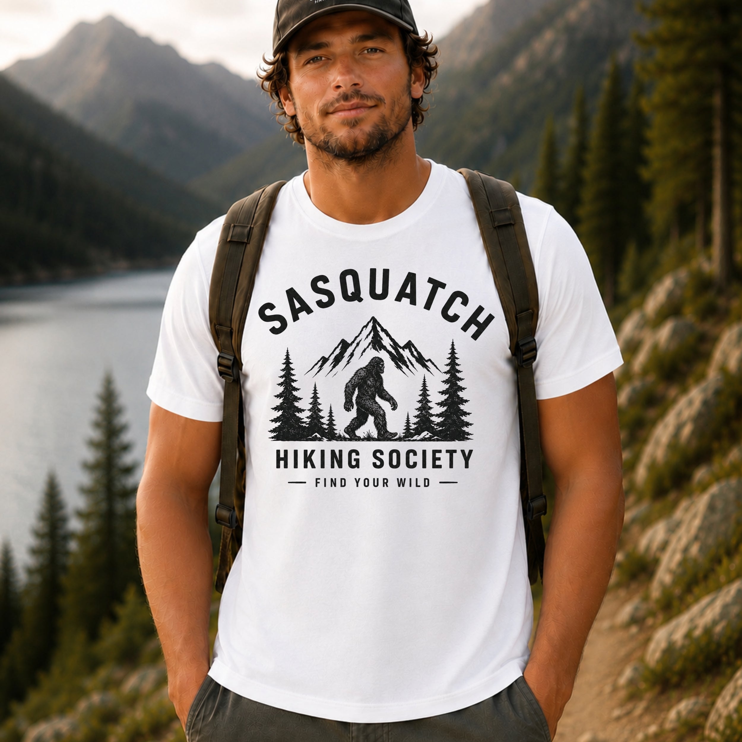 Find Your Wild Logo Lightweight Tee