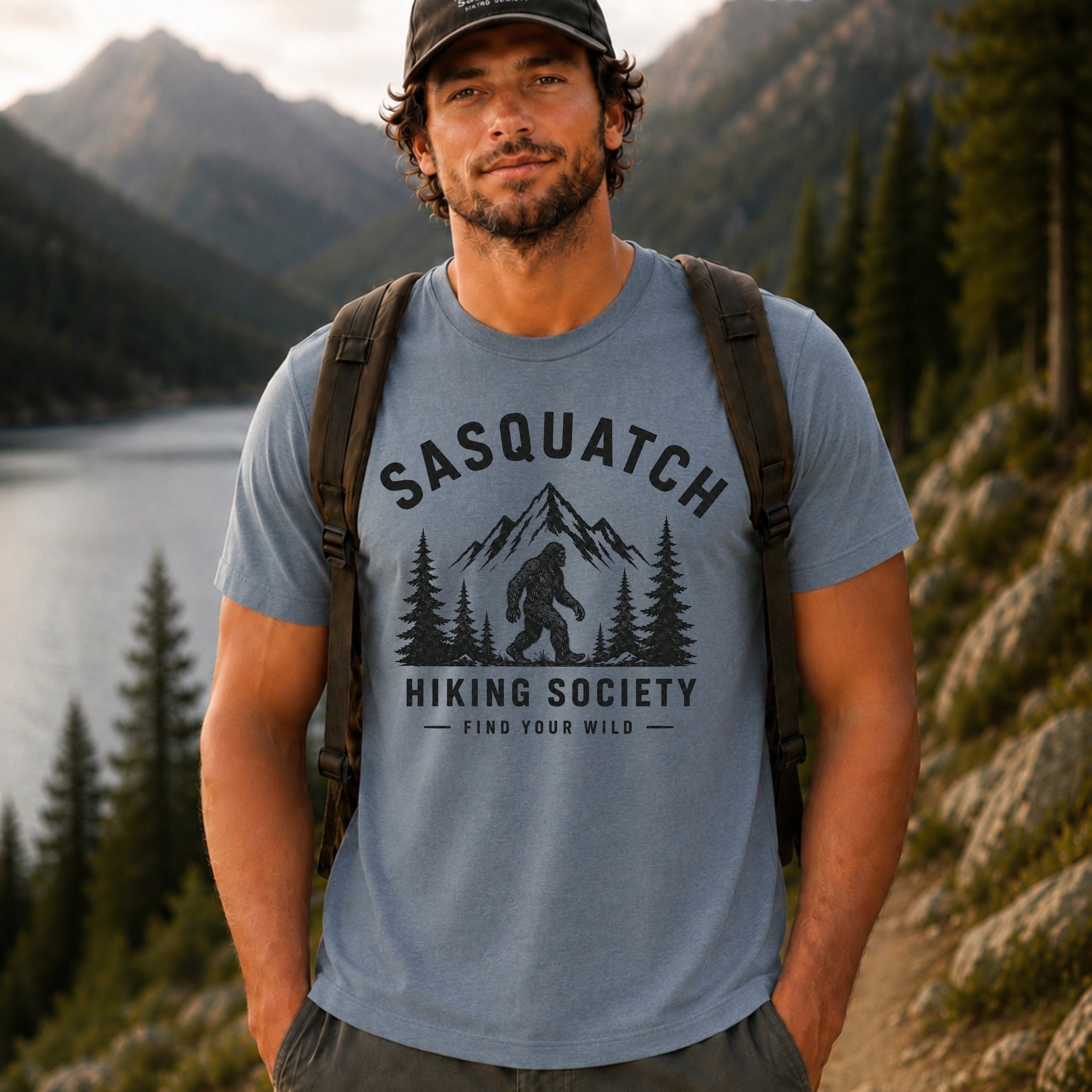 Find Your Wild Logo Lightweight Tee