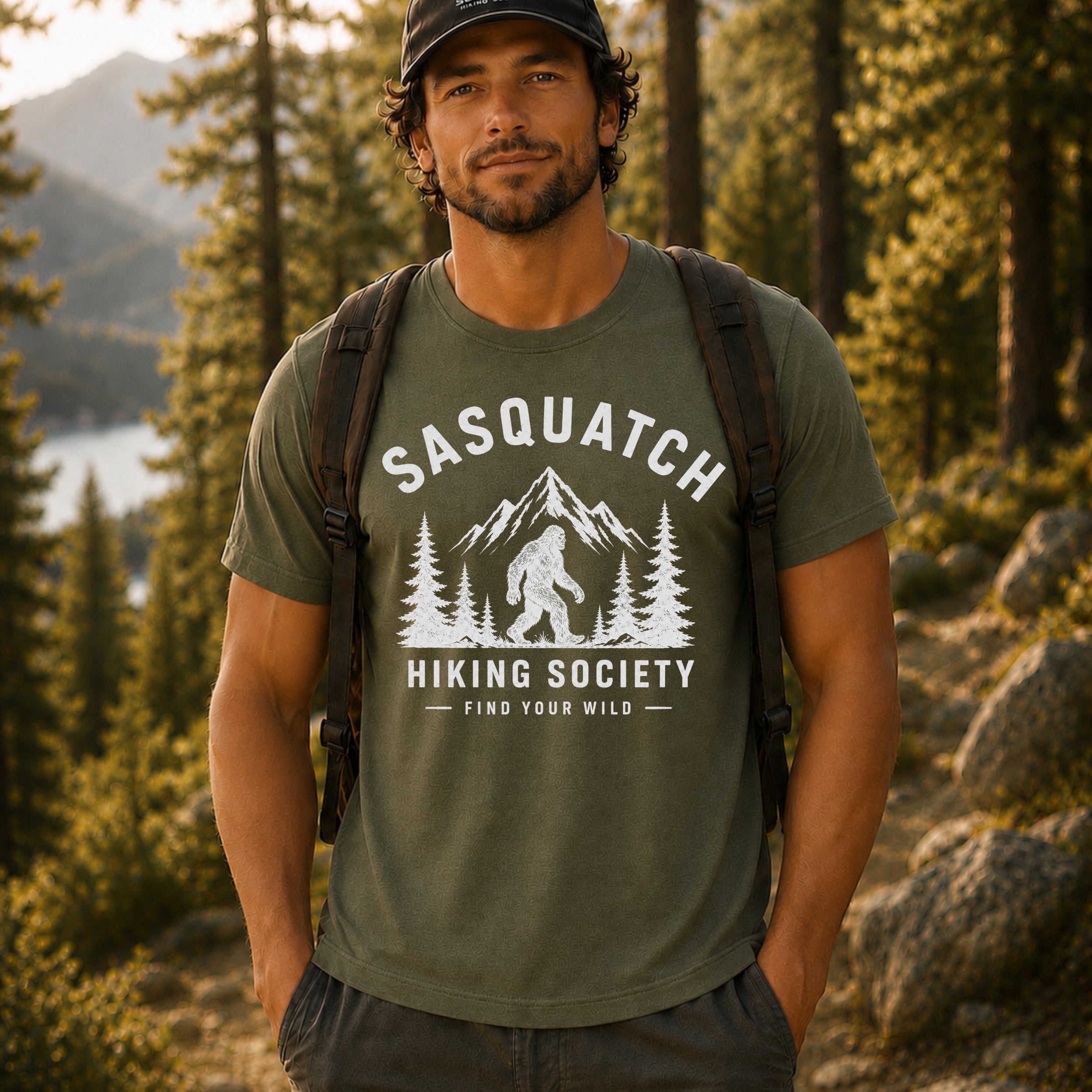 Find Your Wild Logo Lightweight Tee