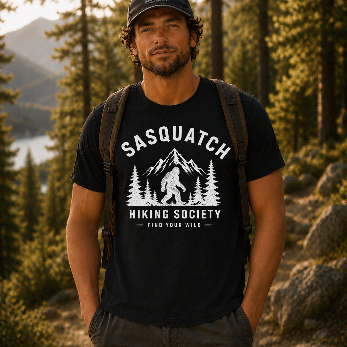 Find Your Wild Logo Lightweight Tee