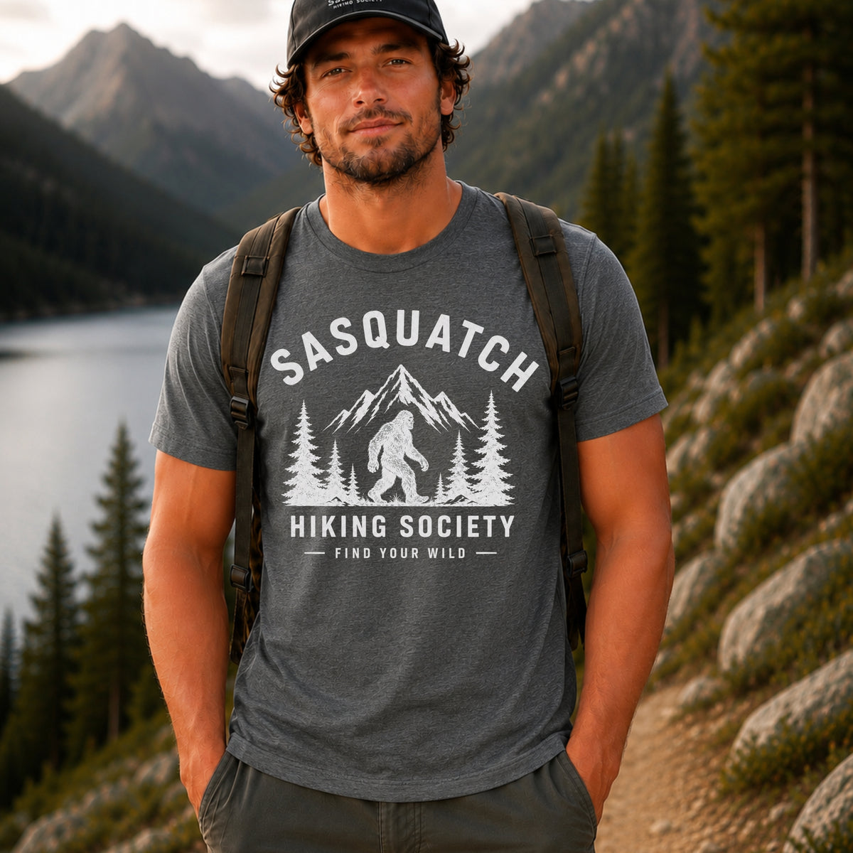 Find Your Wild Logo Lightweight Tee