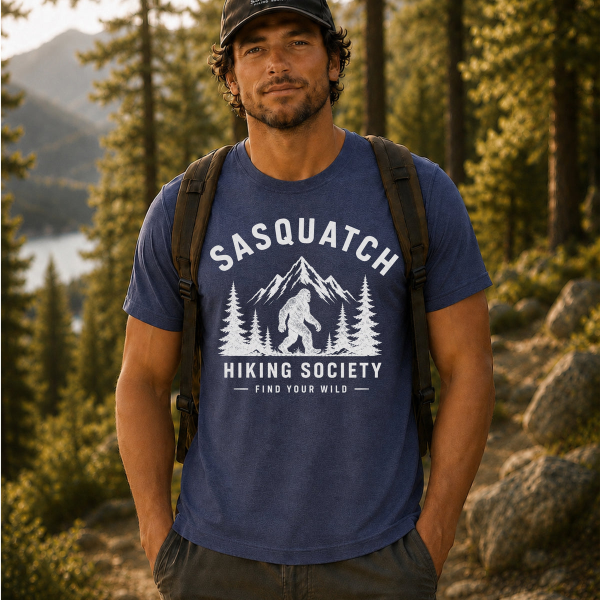 Find Your Wild Logo Lightweight Tee