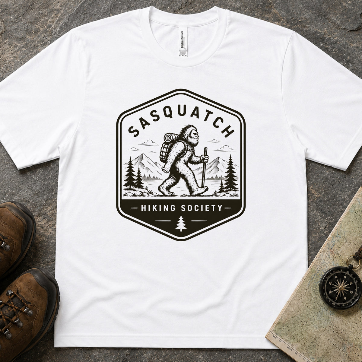 Hexagon Logo Patch Lightweight Tee