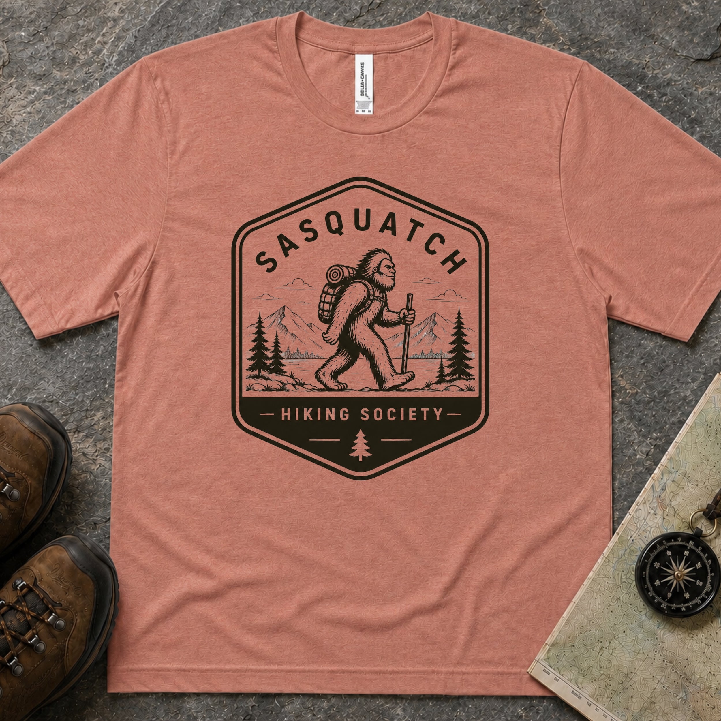 Hexagon Logo Patch Lightweight Tee