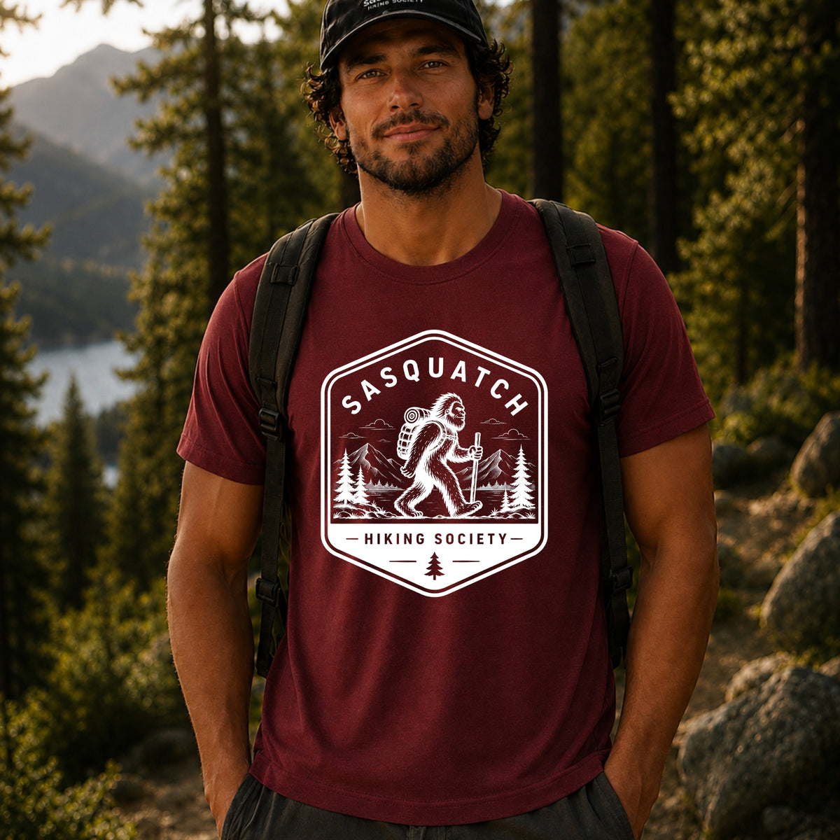 Hexagon Logo Patch Lightweight Tee