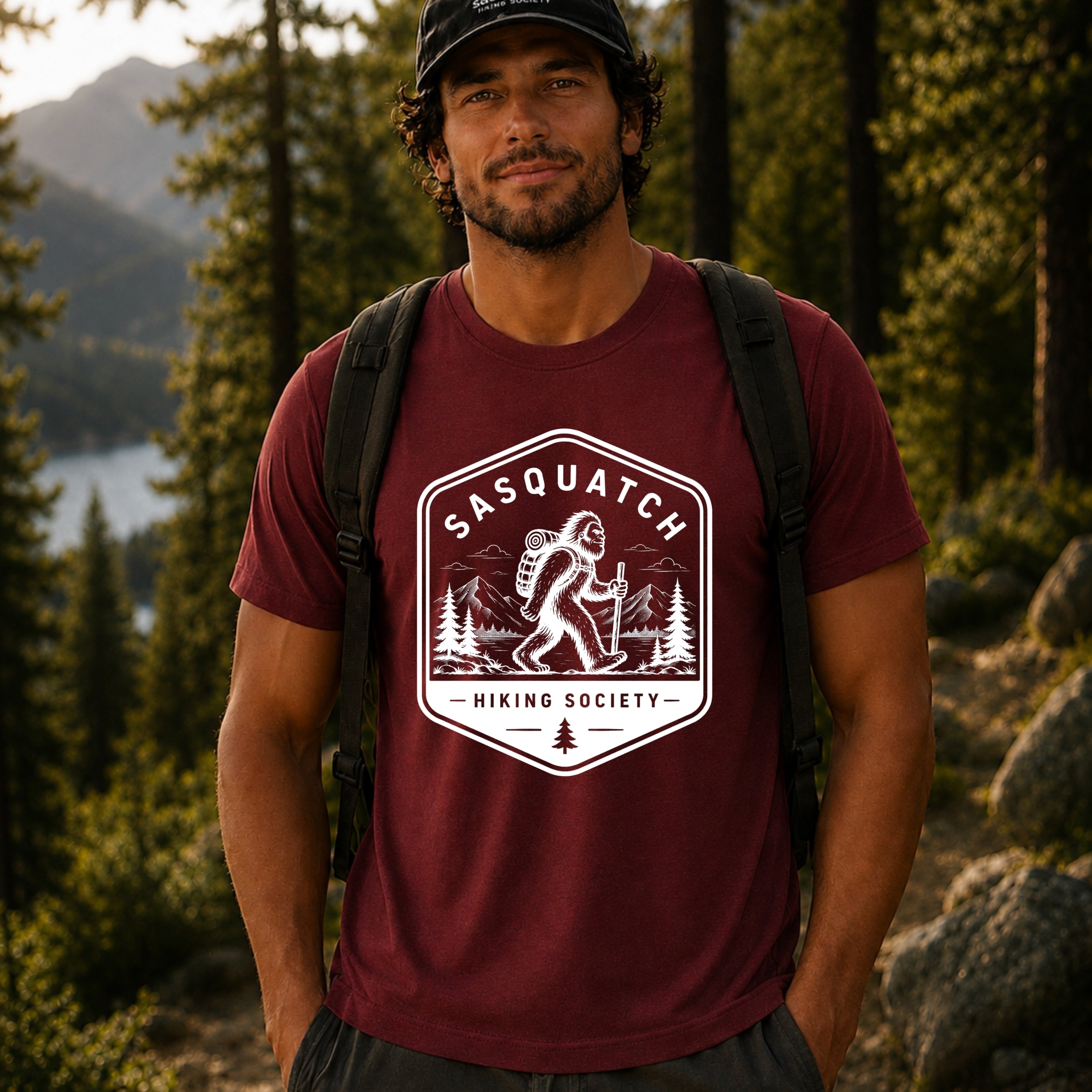Hexagon Logo Patch Lightweight Tee