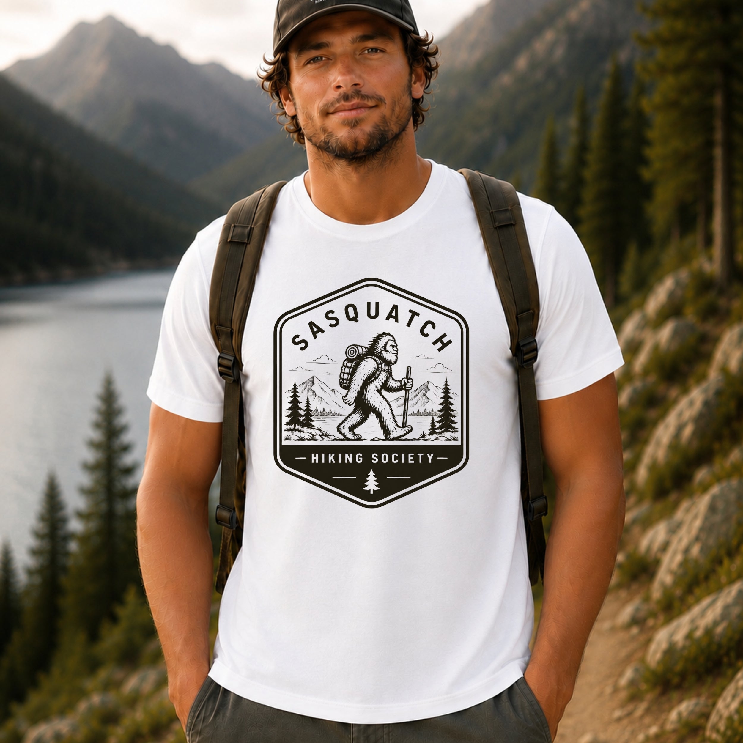 Hexagon Logo Patch Lightweight Tee