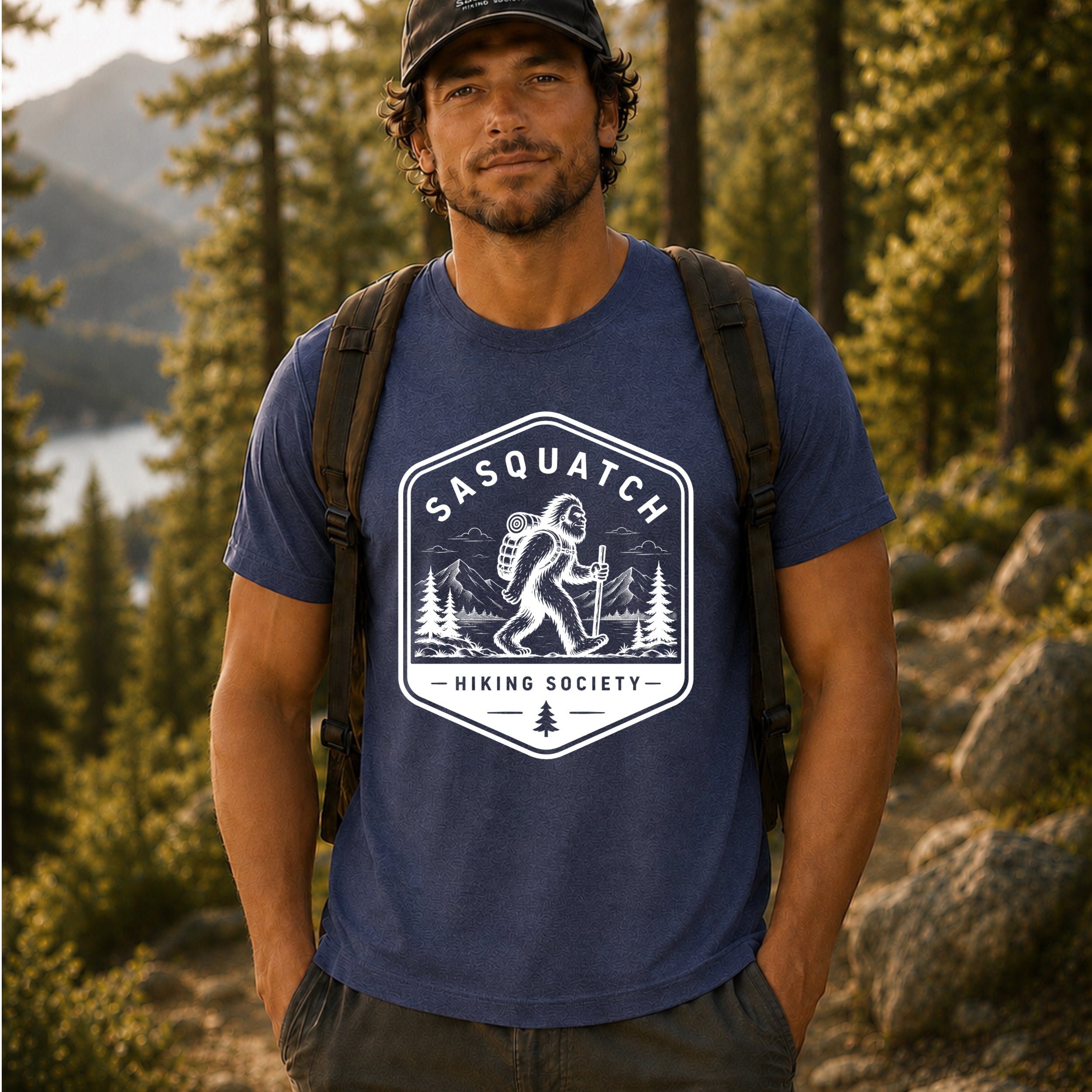 Hexagon Logo Patch Lightweight Tee