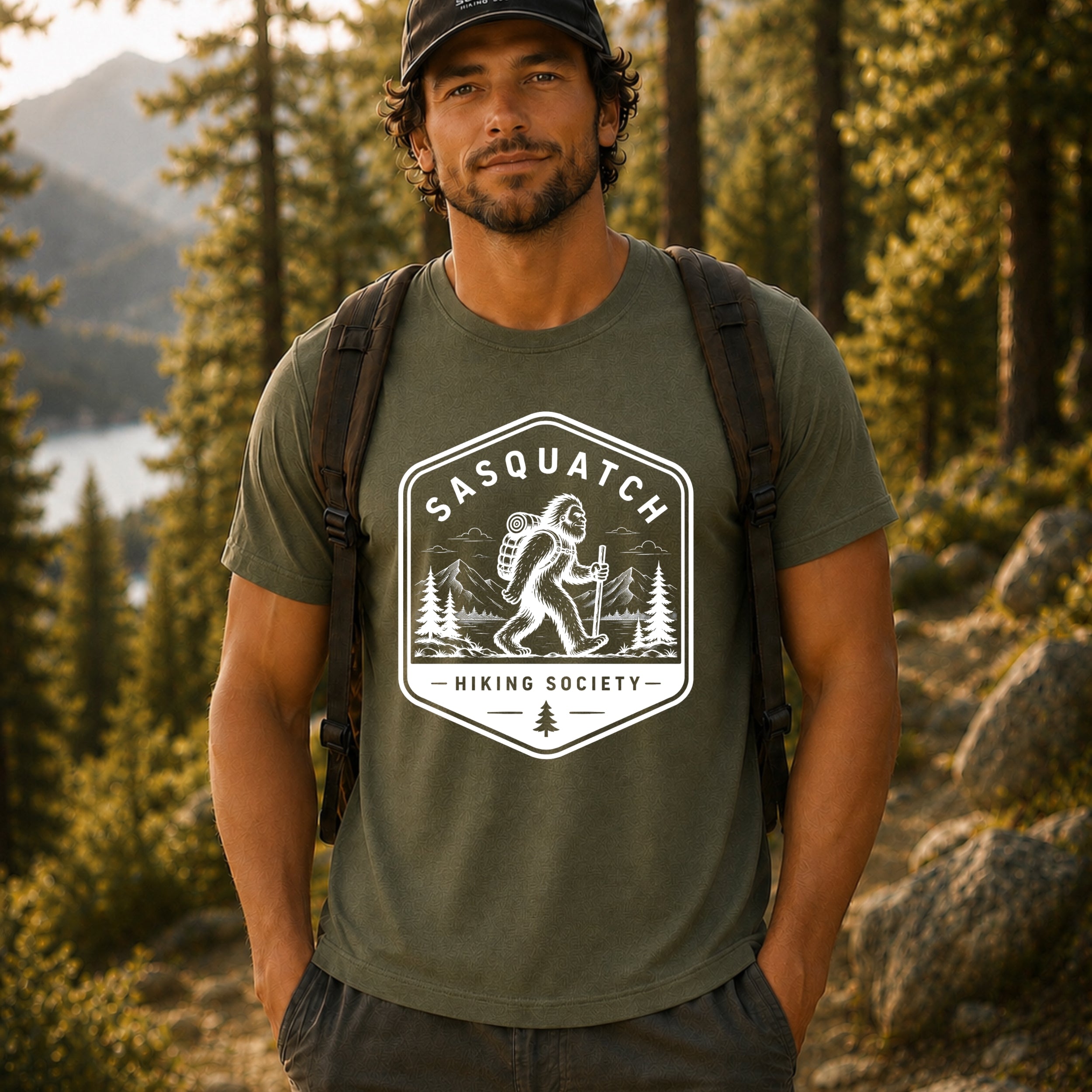 Hexagon Logo Patch Lightweight Tee