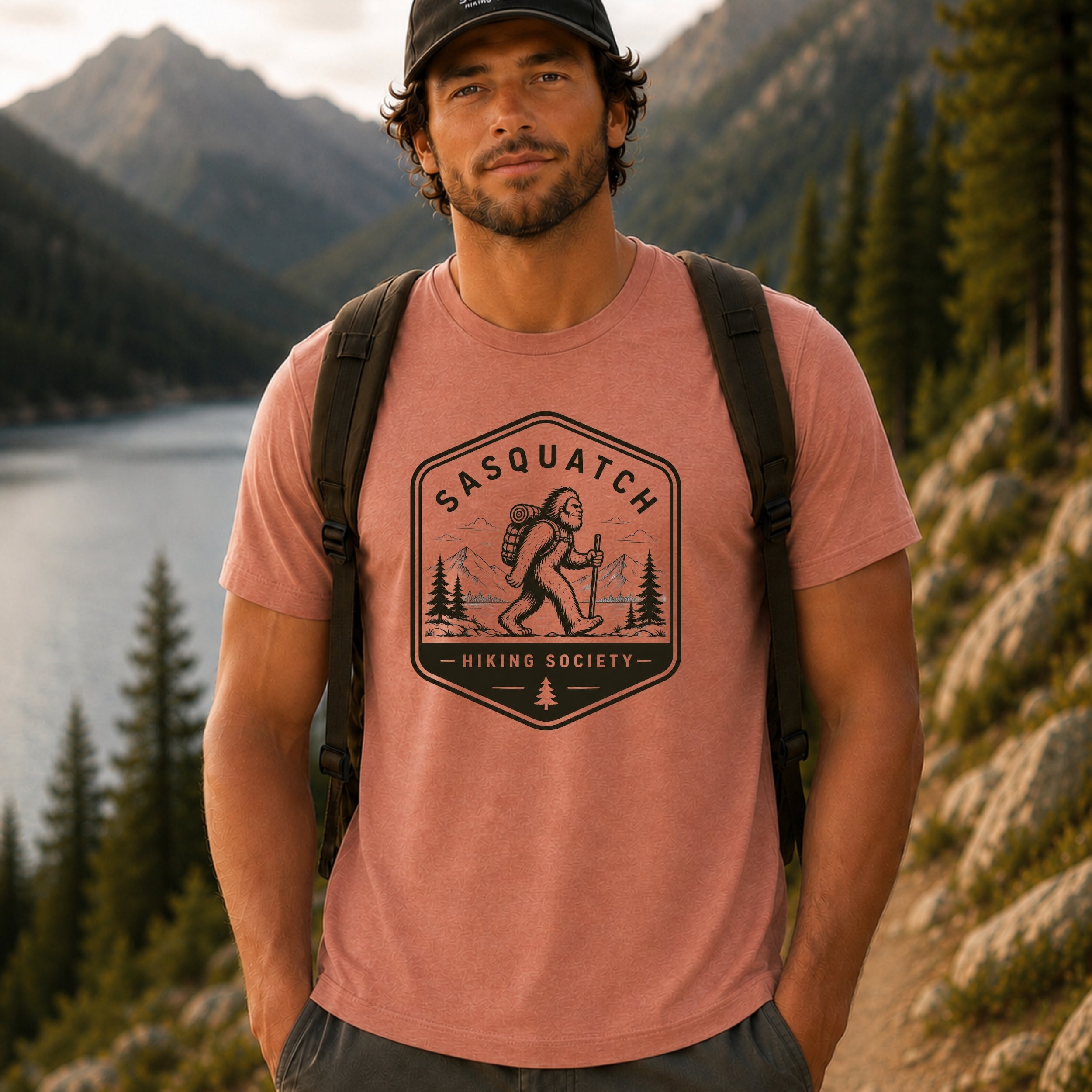 Hexagon Logo Patch Lightweight Tee