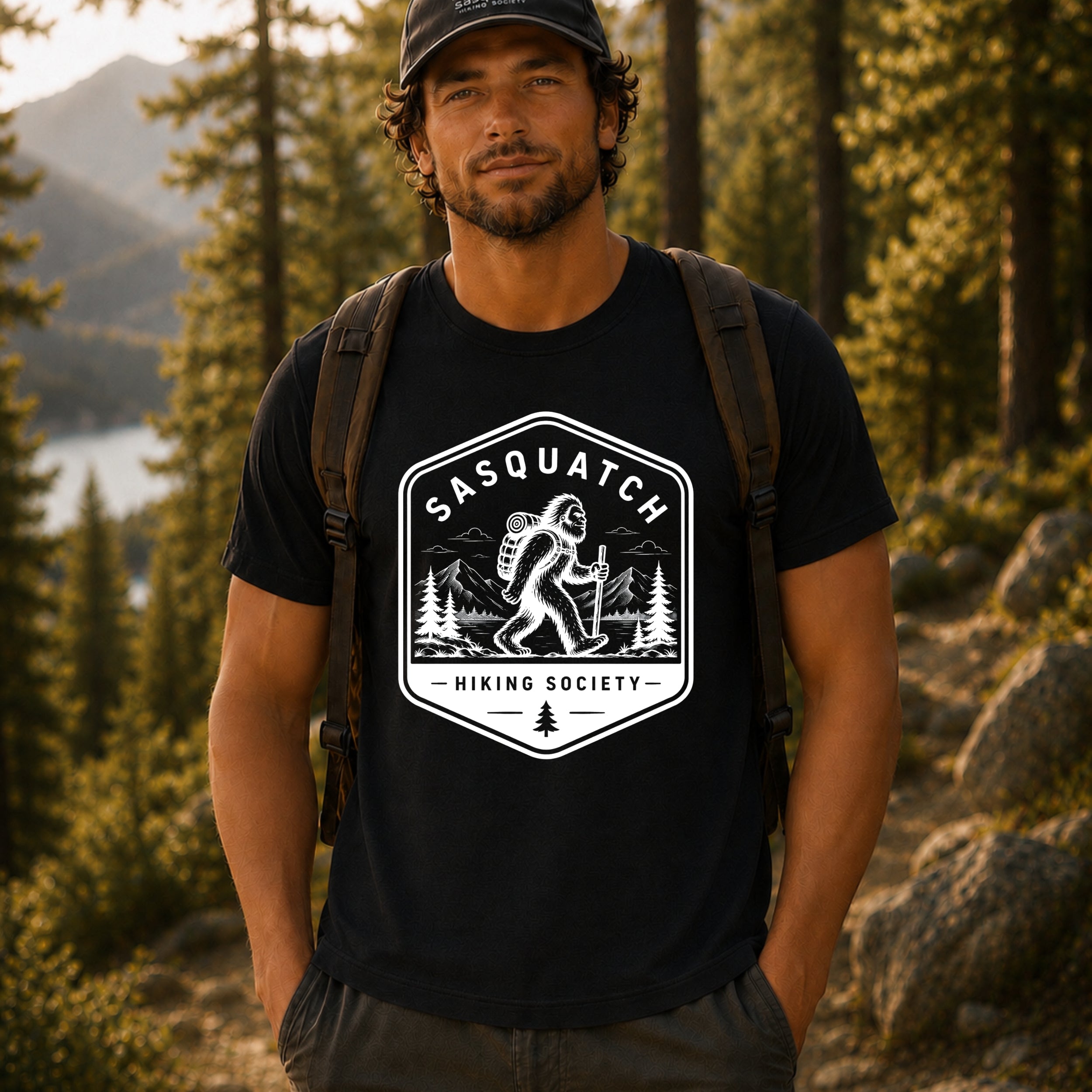 Hexagon Logo Patch Lightweight Tee