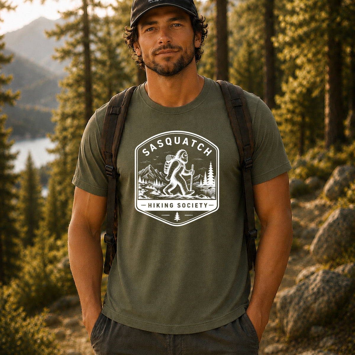 Logo Park Patch Lightweight Tee