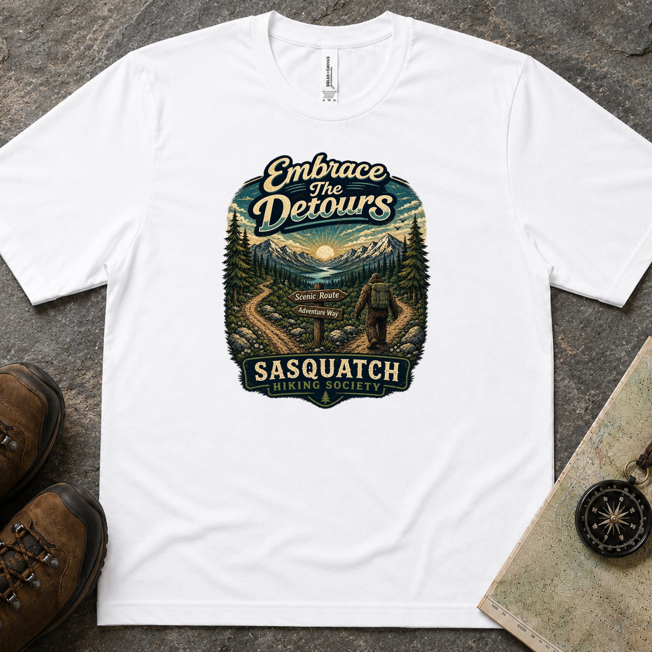 Embrace the Detours Lightweight Tee