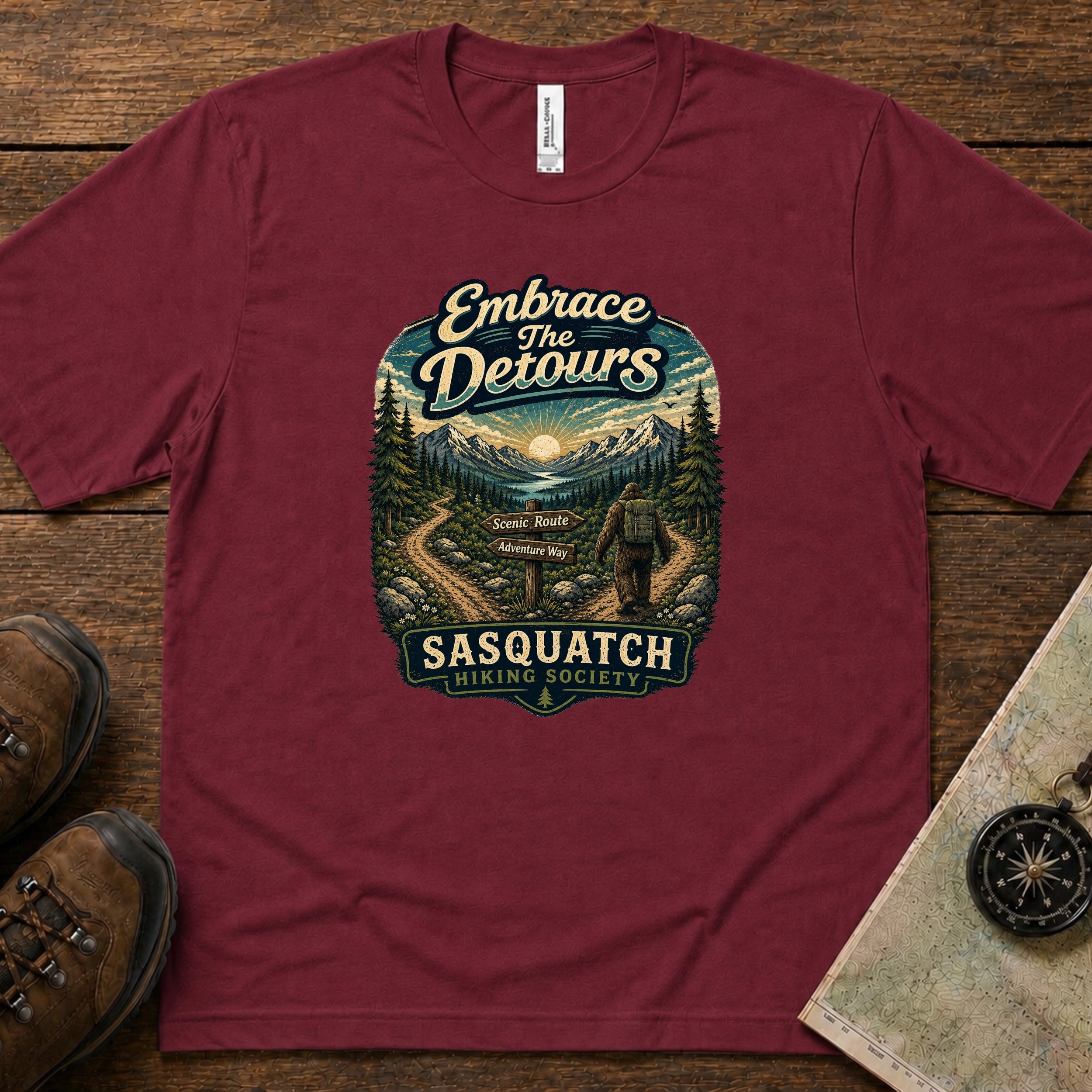 Embrace the Detours Lightweight Tee