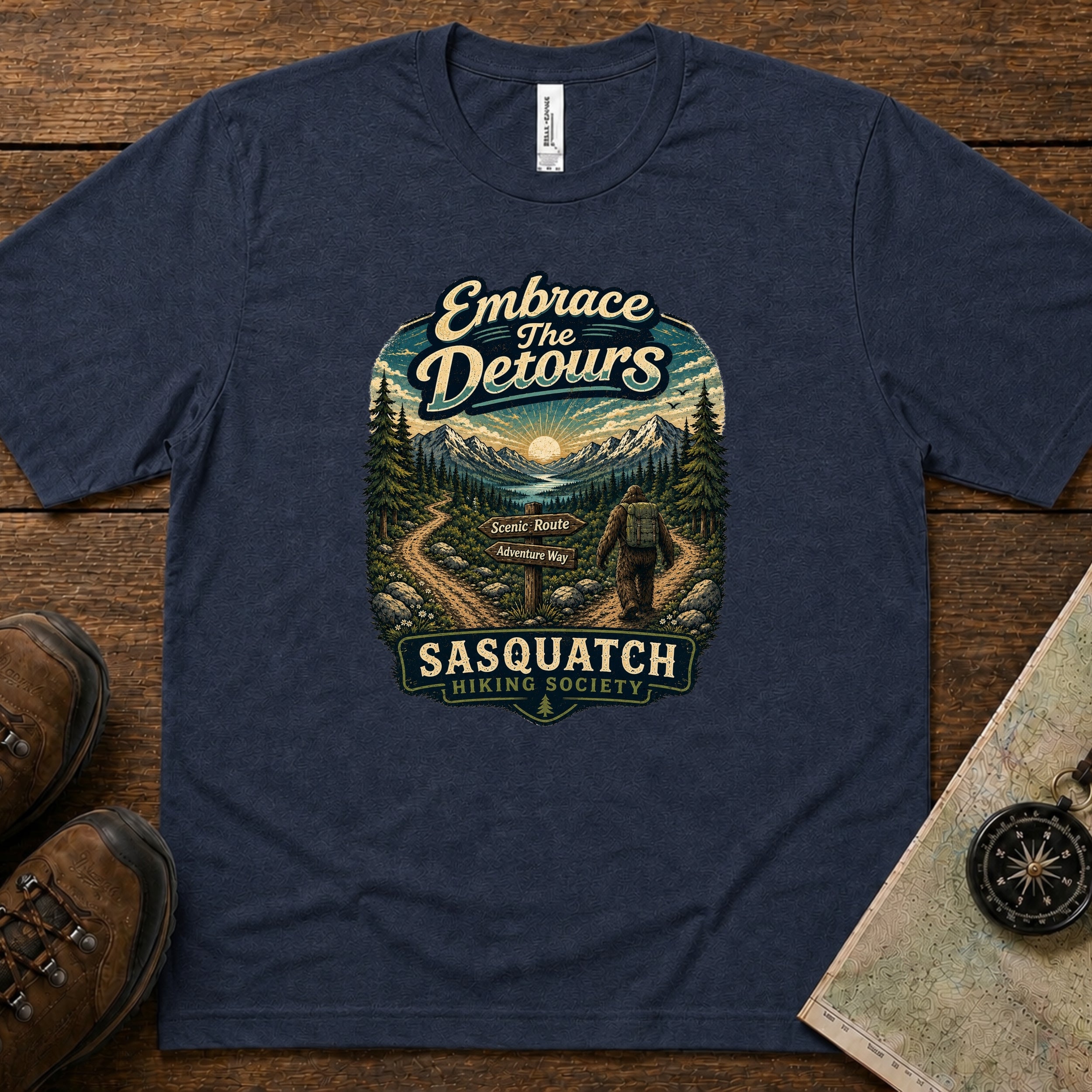 Embrace the Detours Lightweight Tee