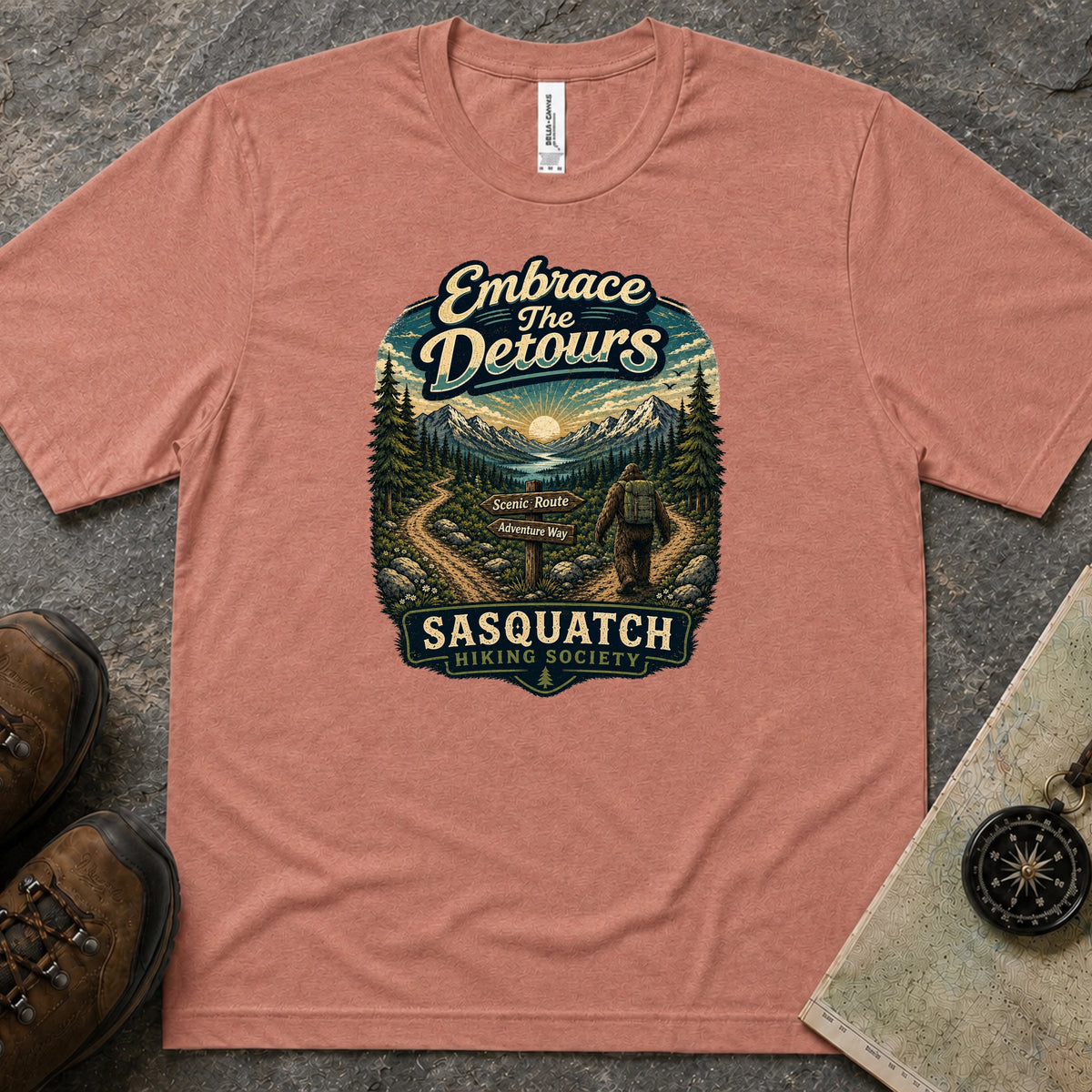 Embrace the Detours Lightweight Tee