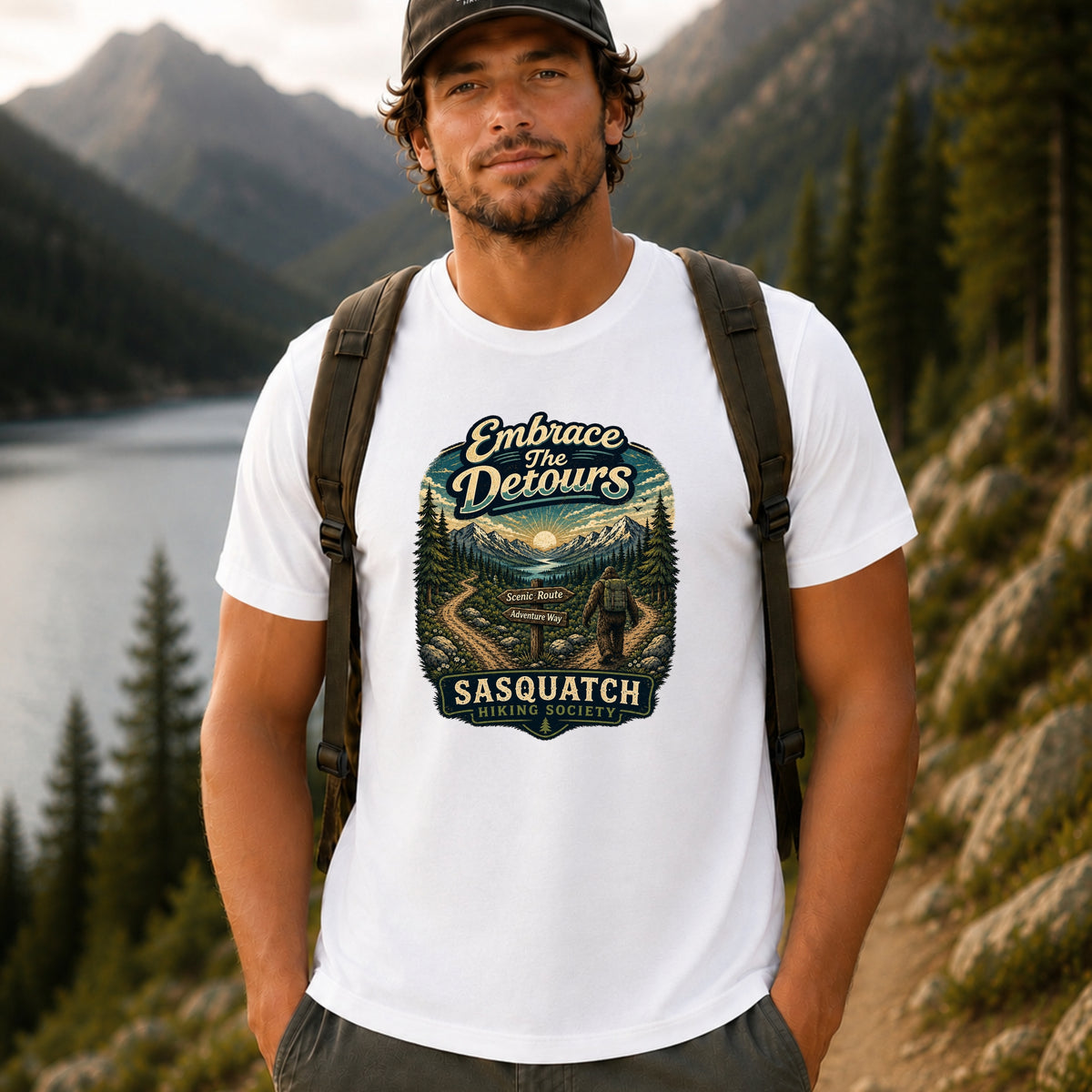 Embrace the Detours Lightweight Tee