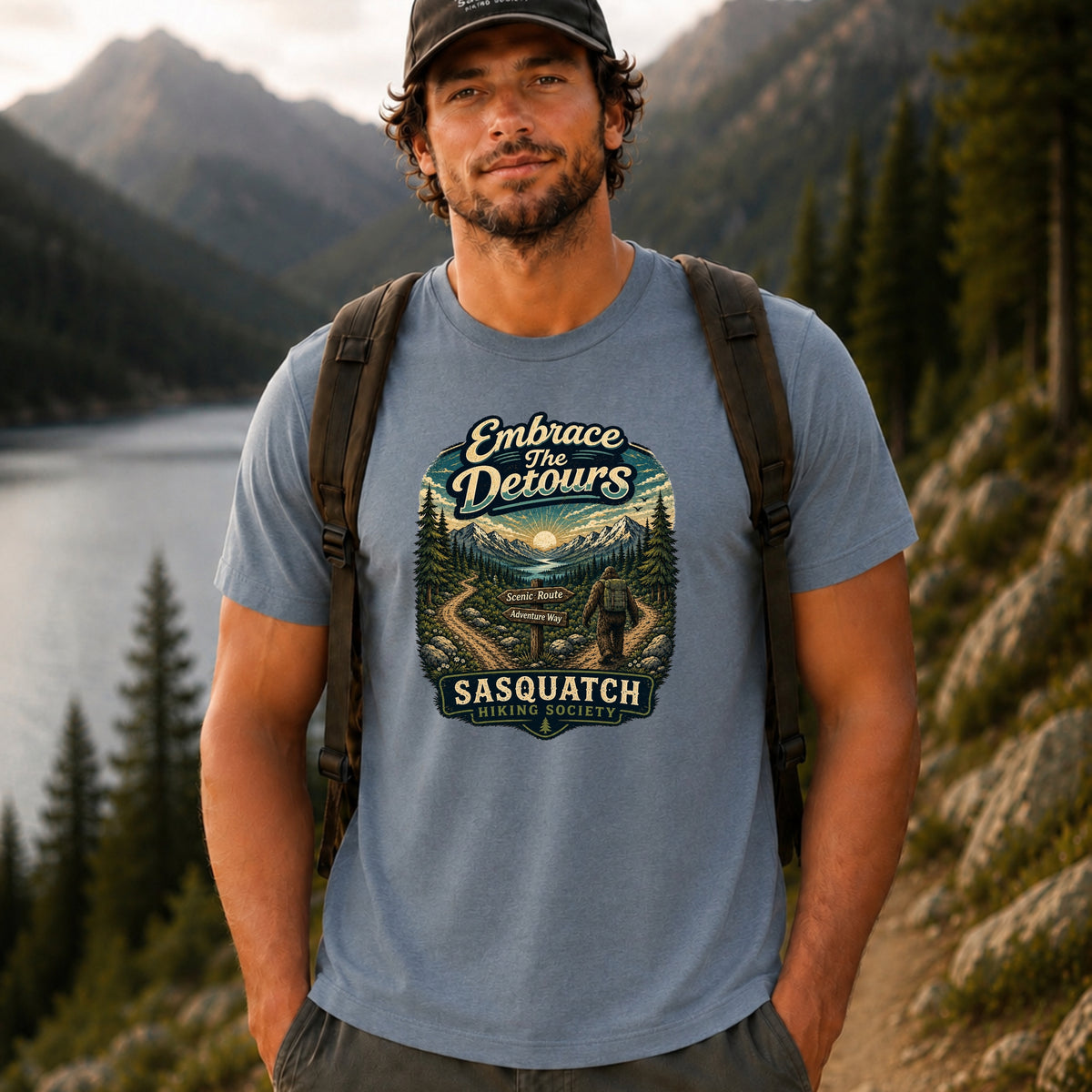 Embrace the Detours Lightweight Tee