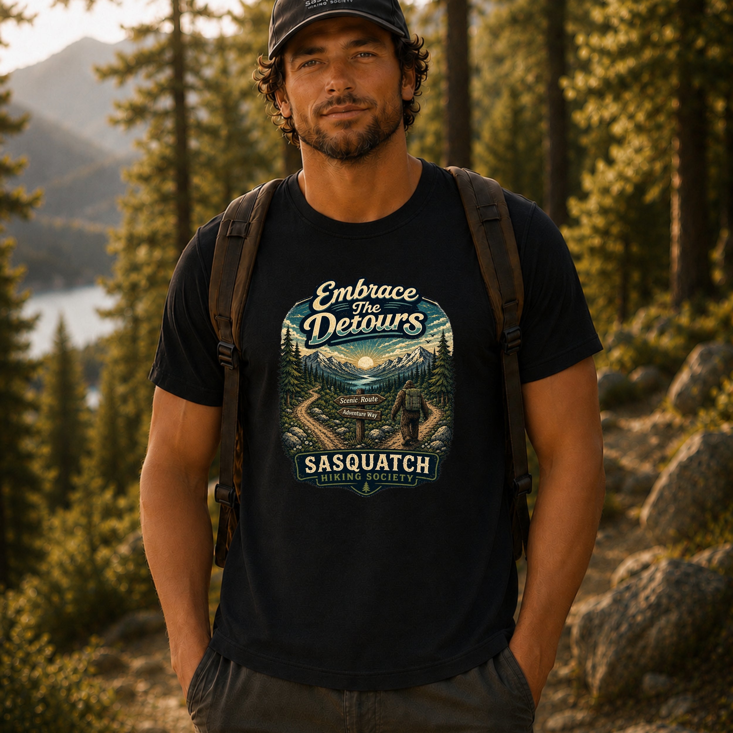 Embrace the Detours Lightweight Tee