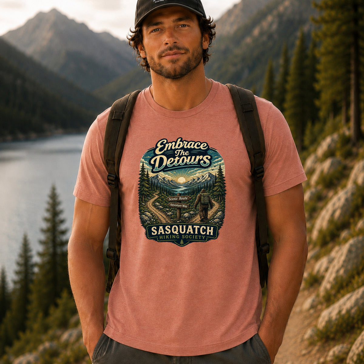 Embrace the Detours Lightweight Tee