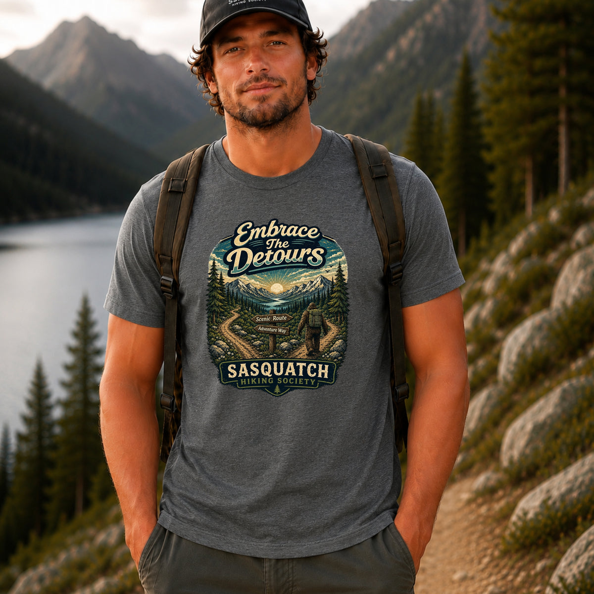 Embrace the Detours Lightweight Tee