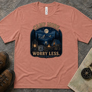 Camp More. Worry Less. Lightweight Tee