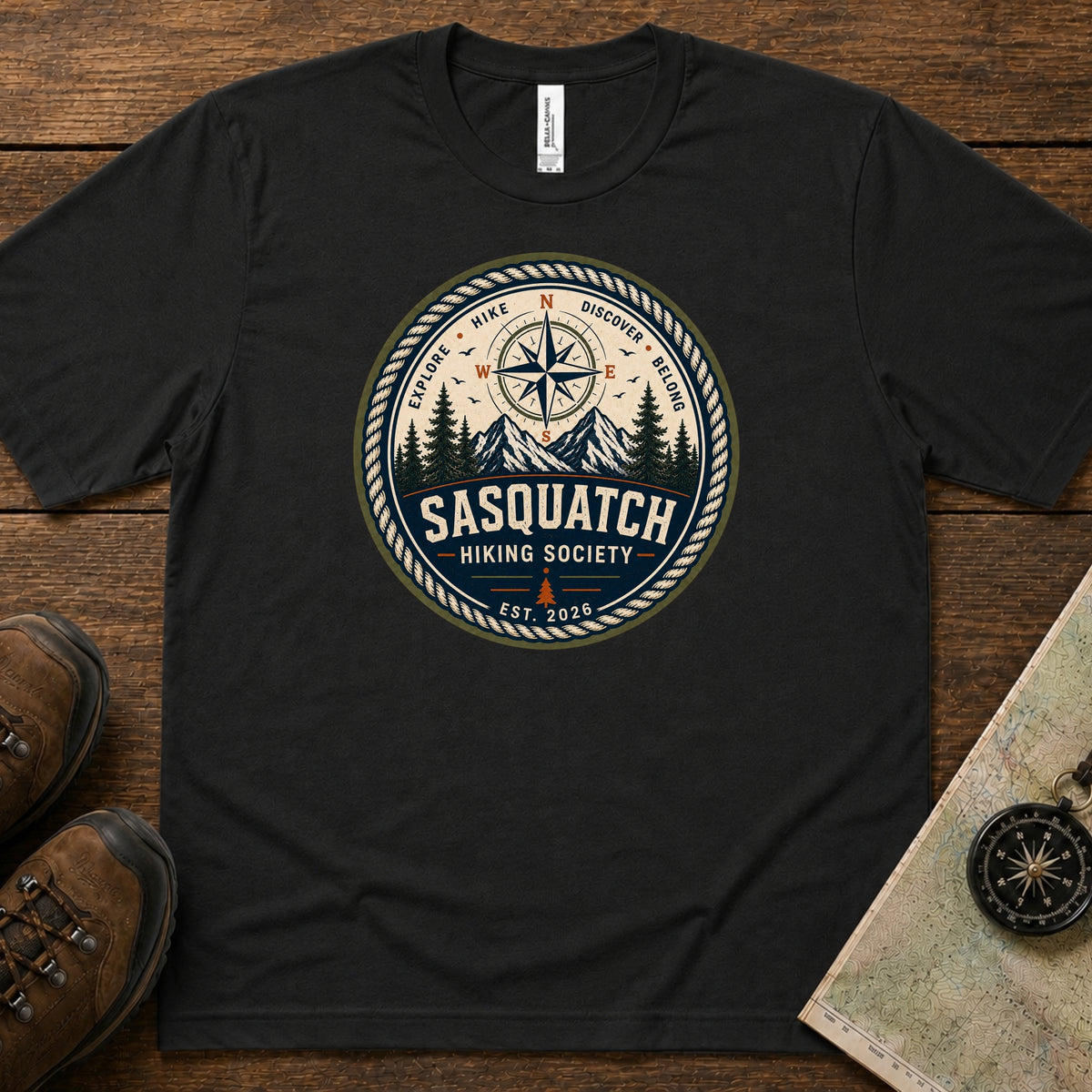 Mountain Compass Lightweight Tee