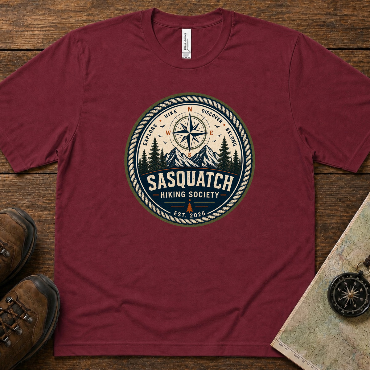 Mountain Compass Lightweight Tee